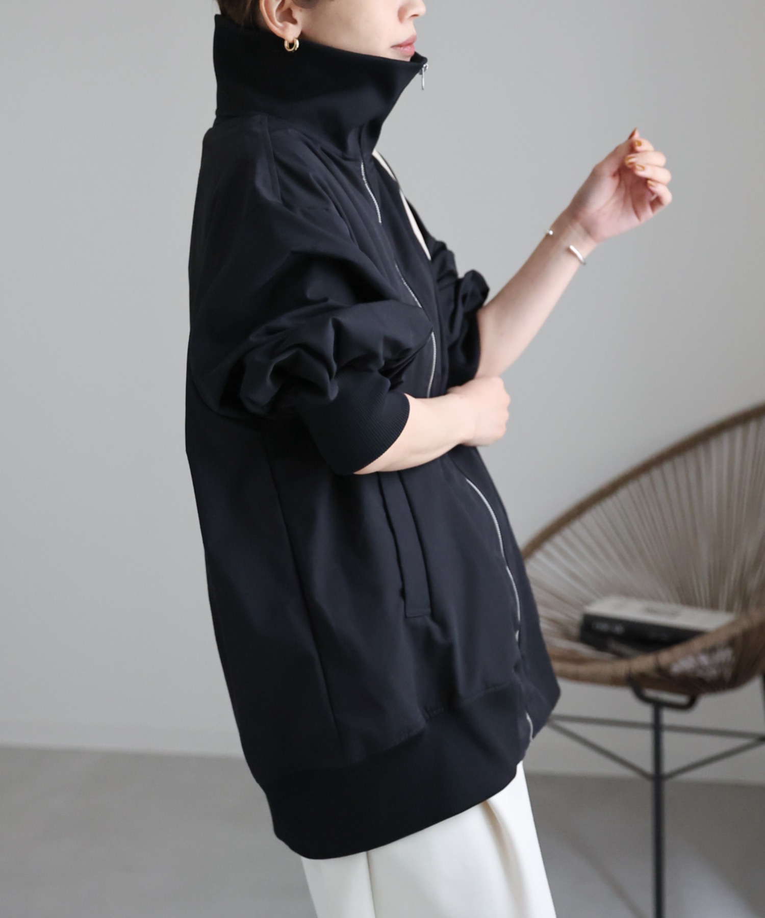 model:162cm  着用サイズ:FREE