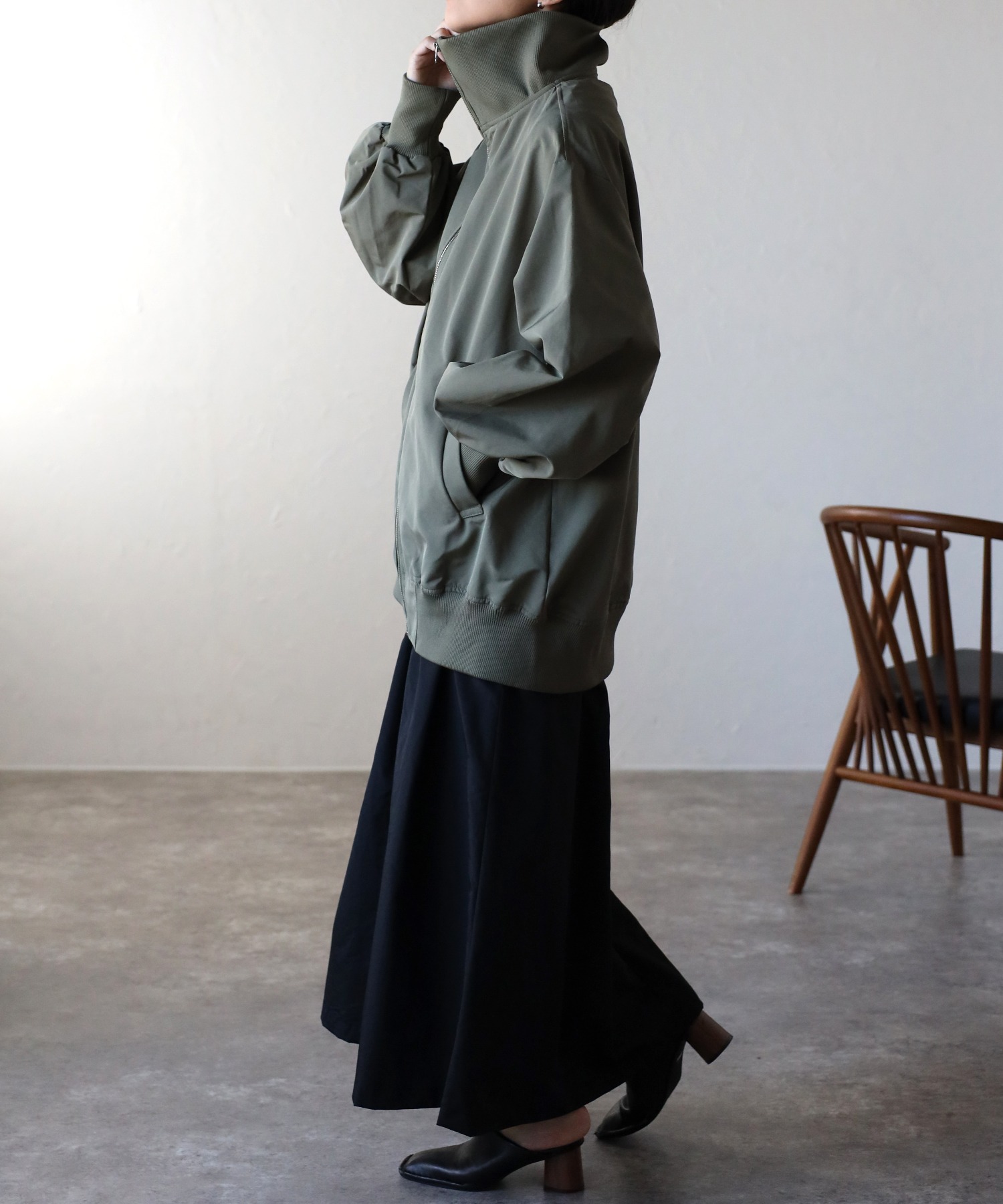 model:162cm  着用サイズ:FREE