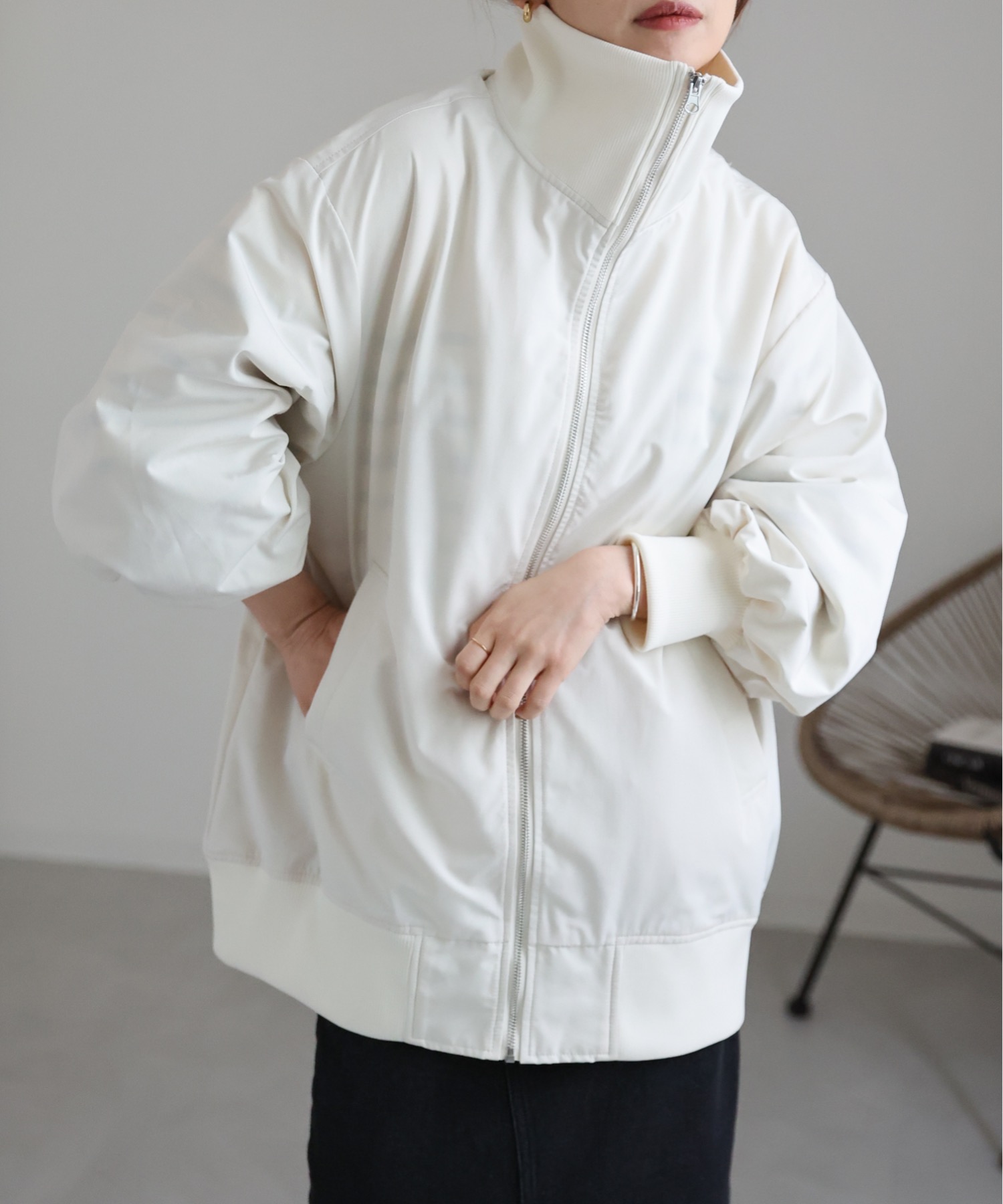 model:162cm  着用サイズ:FREE