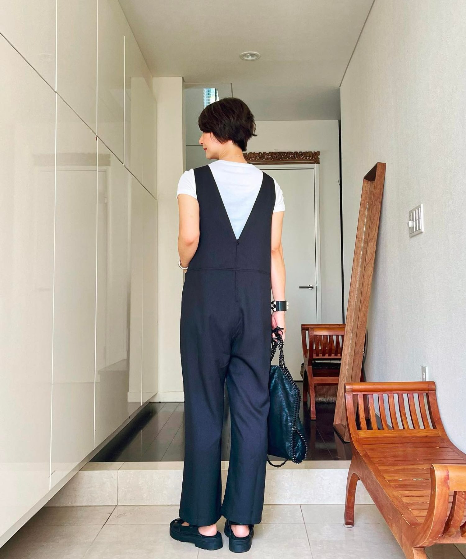 model：H167 着用サイズ：FREE