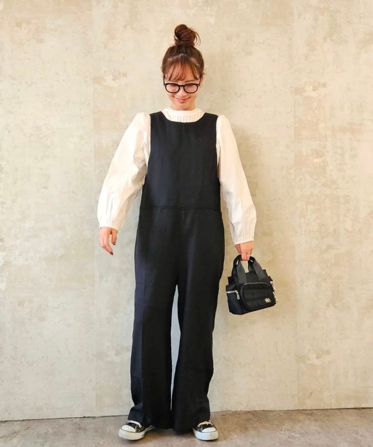 model：H160 着用サイズ：FREE