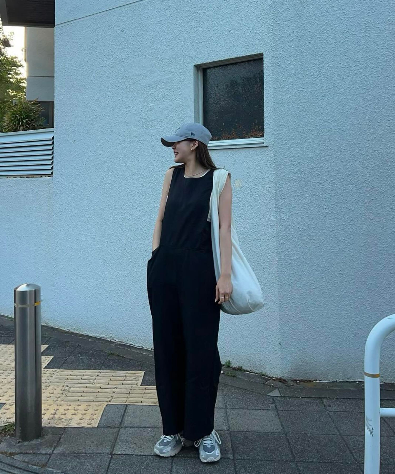 model：H165 着用サイズ：FREE