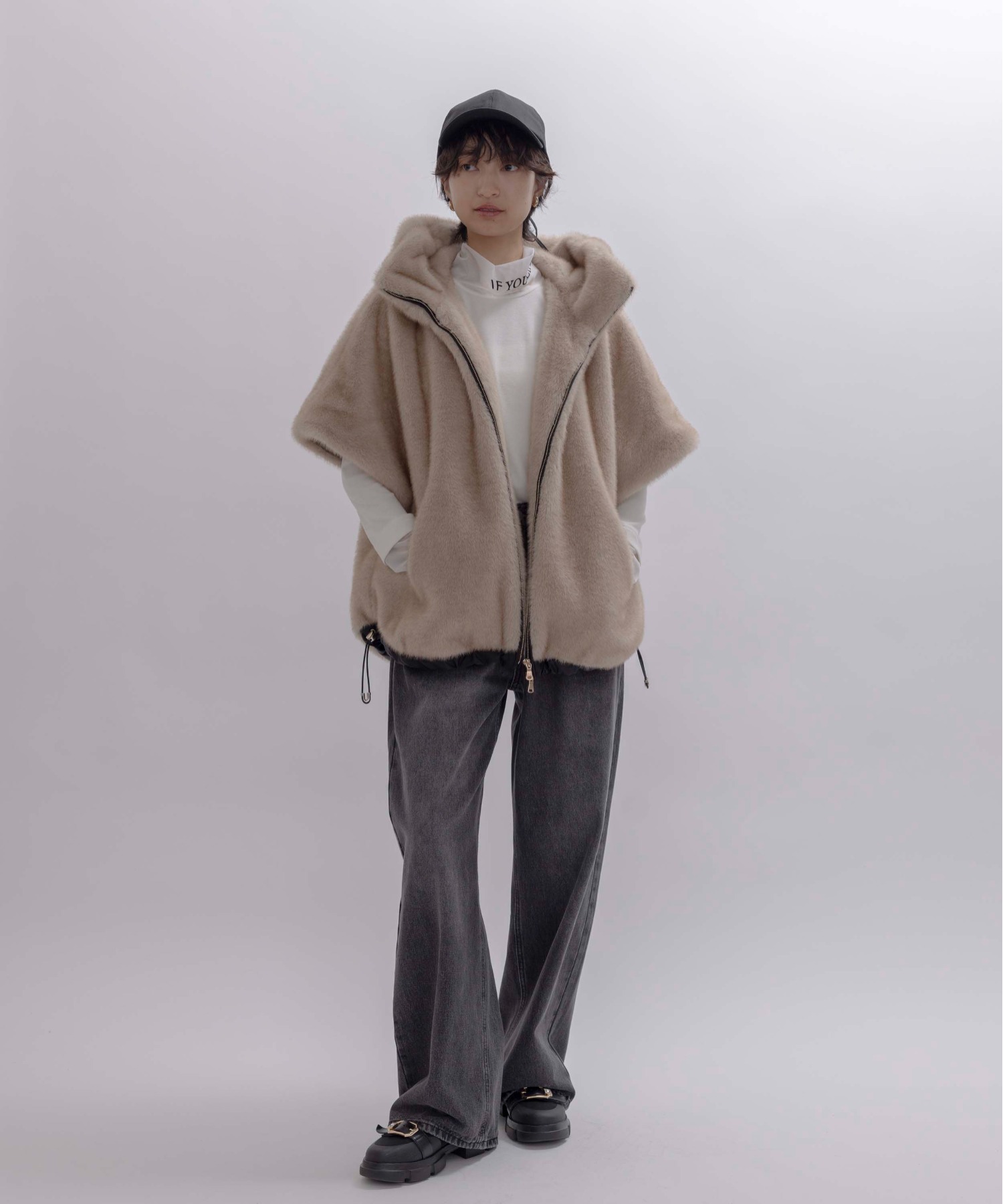ストリングダメージヨーク切替デニムパンツ Eimee Law│Eimee Law