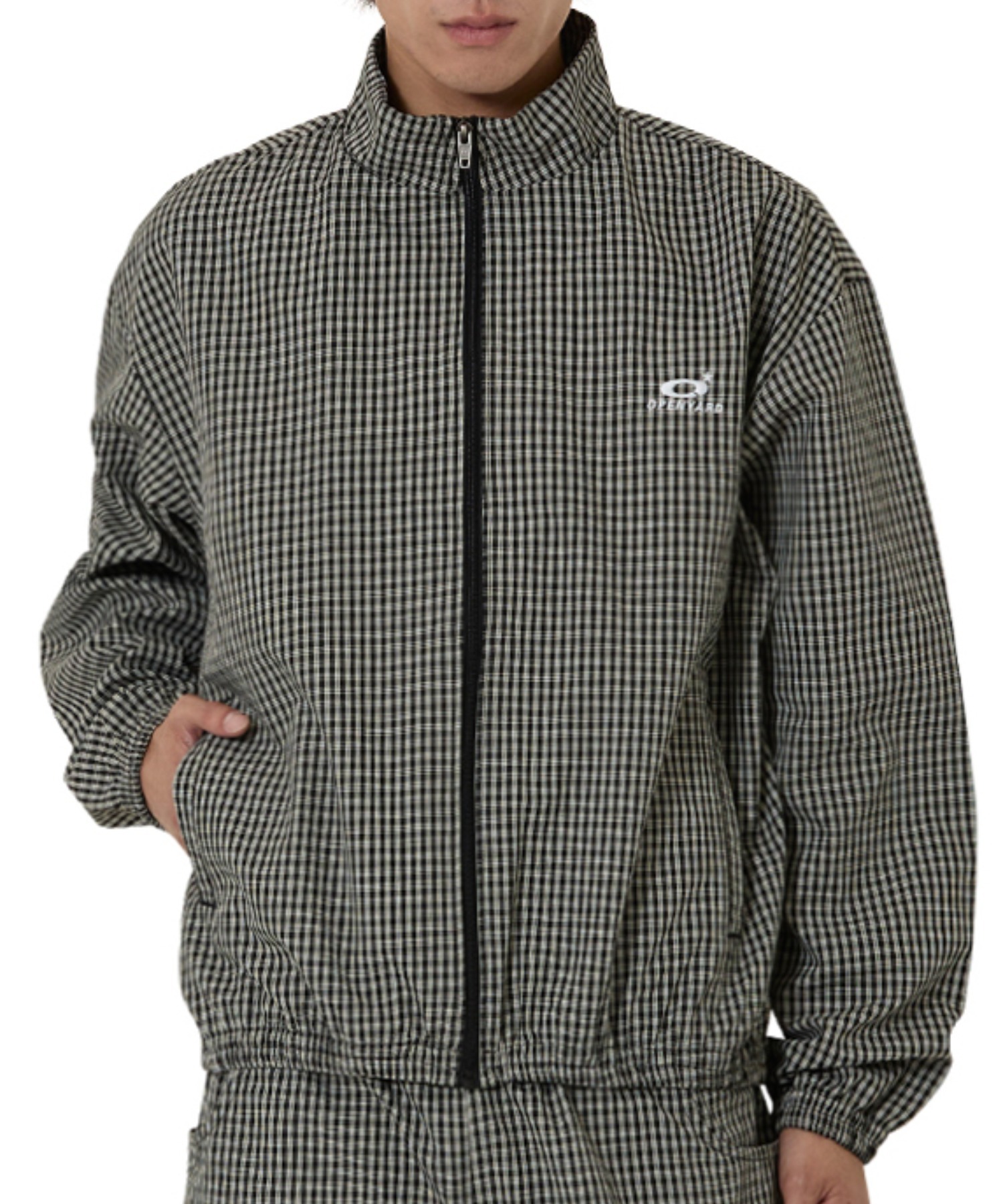OY トラックジャケット OY ジャージ 「OY/オーワイ」STITCH KNIT TRUCKER JACKET/ニット