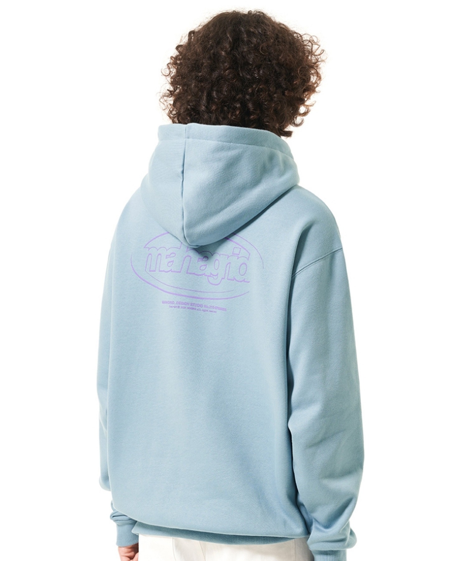 mahagrid/マハグリッド』OVAL LOGO HOODIE/オーバルロゴフーディー