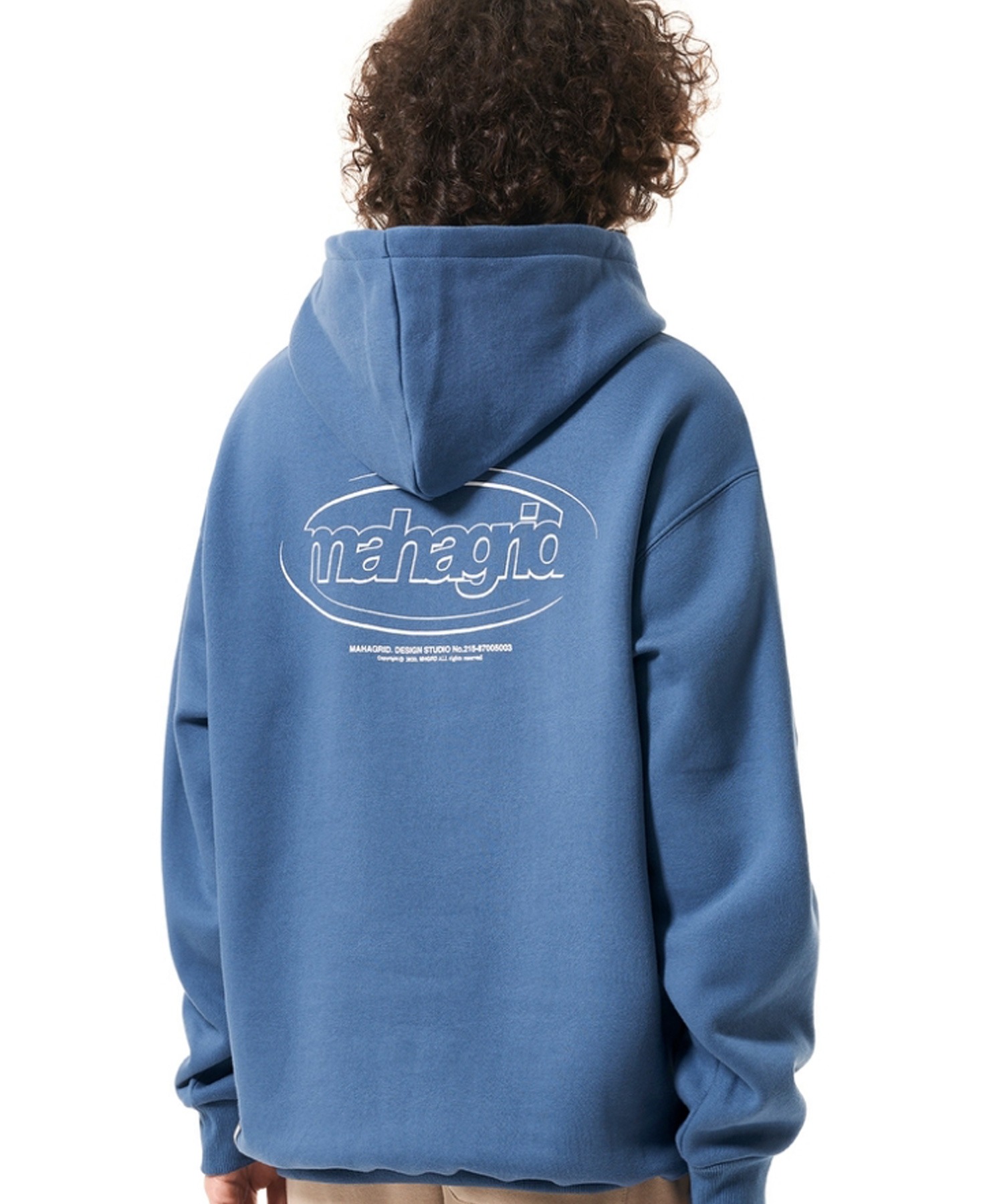 mahagrid/マハグリッド』OVAL LOGO HOODIE/オーバルロゴフーディー