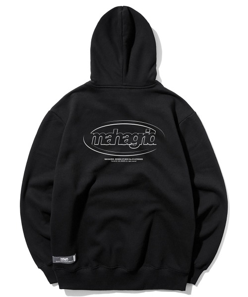 mahagrid/マハグリッド』OVAL LOGO HOODIE/オーバルロゴ