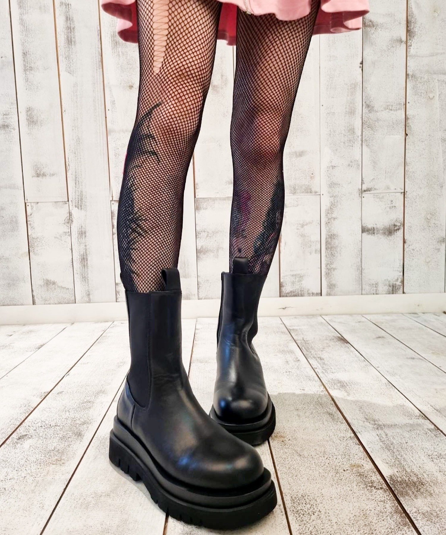 jeffery campbellブラック サイドゴアブーツ　37サイズ サイドゴア厚底ブーツ Jeffrey Campbell│Jeffrey Campbell