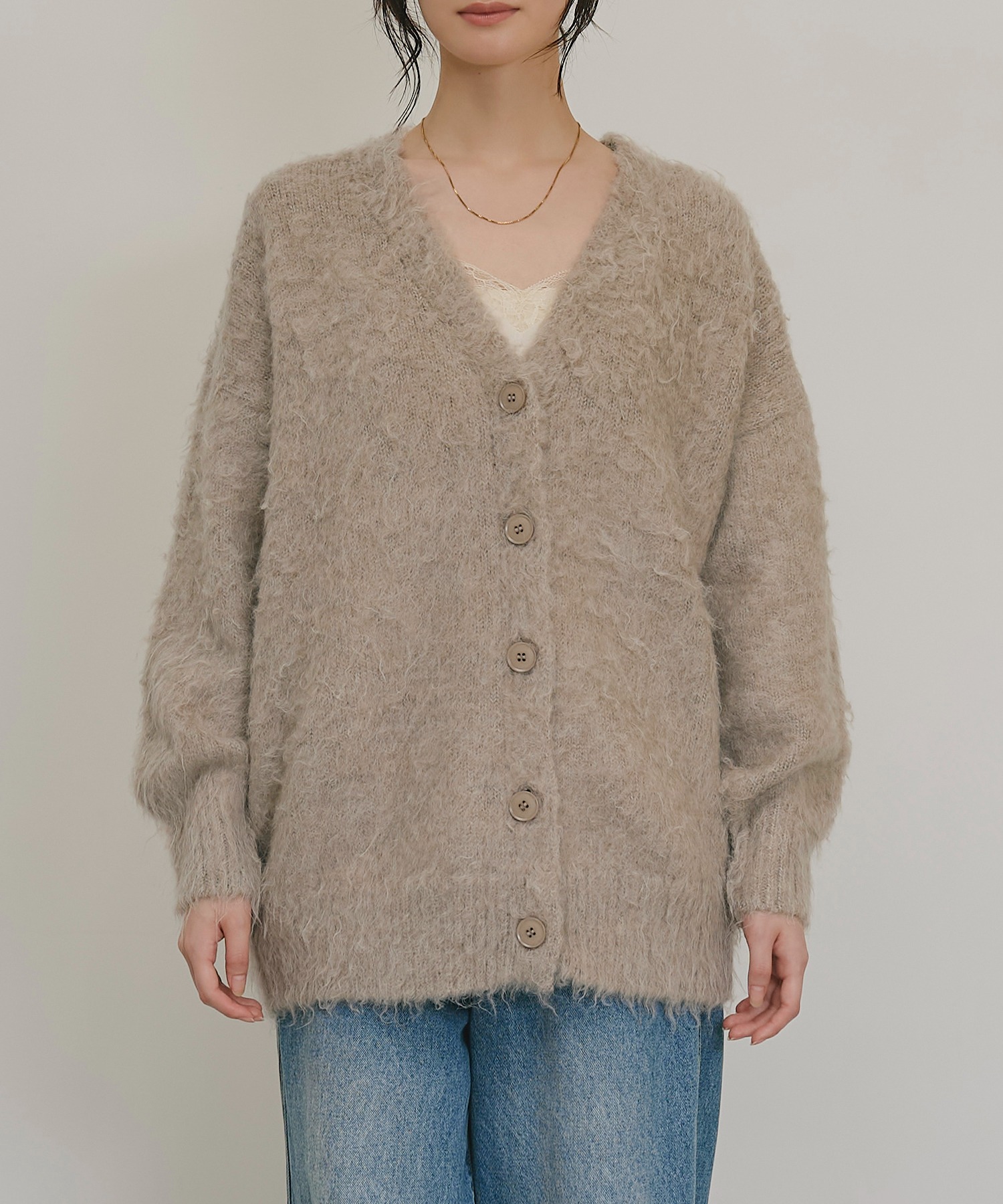 model：H166　着用サイズ：F