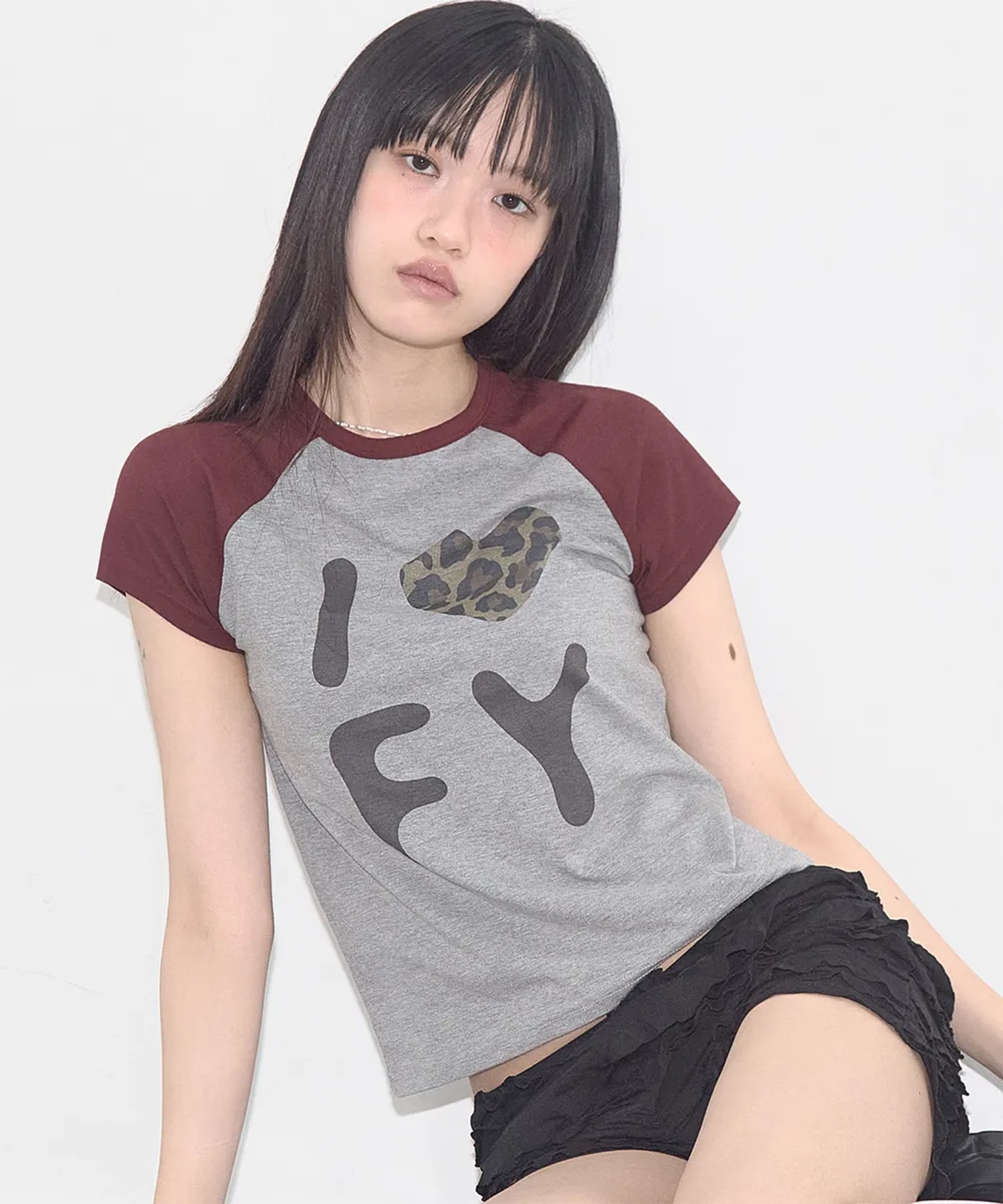 [FANCY CLUB] Tシャツ 半袖 I LOVE FY TEE (2color) A'GEM/9 × .kom 『 FANCY CLUB/ファンシークラブ』 I LOVE FY