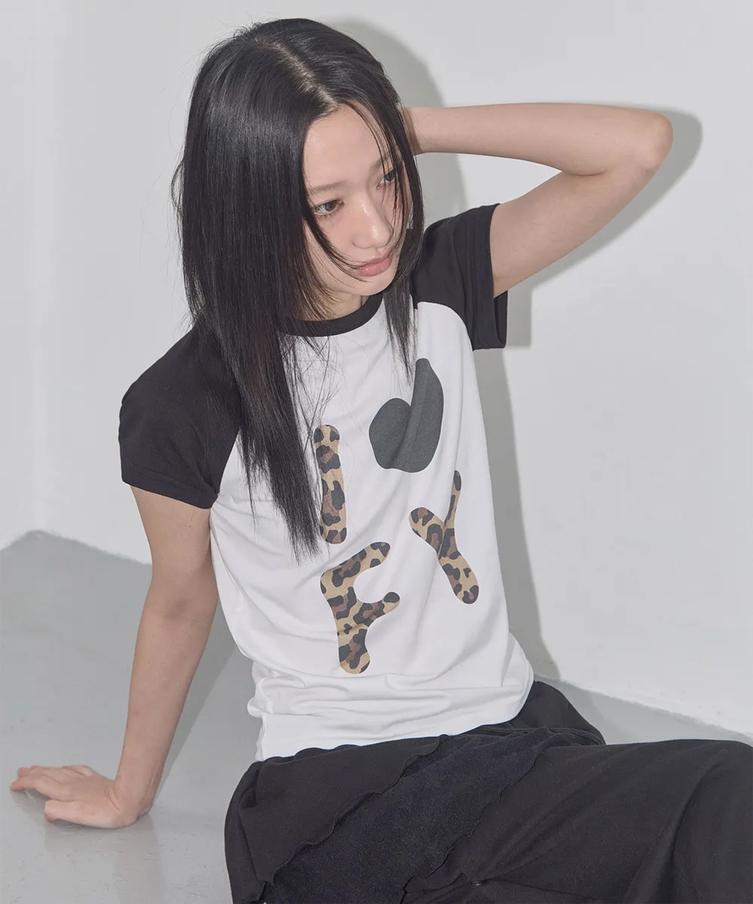 tシャツ A'GEM/9 × .kom 「 FANCY CLUB/ファンシークラブ」 I LOVE FY TEE/I LOVE FY半袖Tシャツ レデ A'GEM/9 × .kom 『 FANCY CLUB/ファンシークラブ』 I LOVE FY