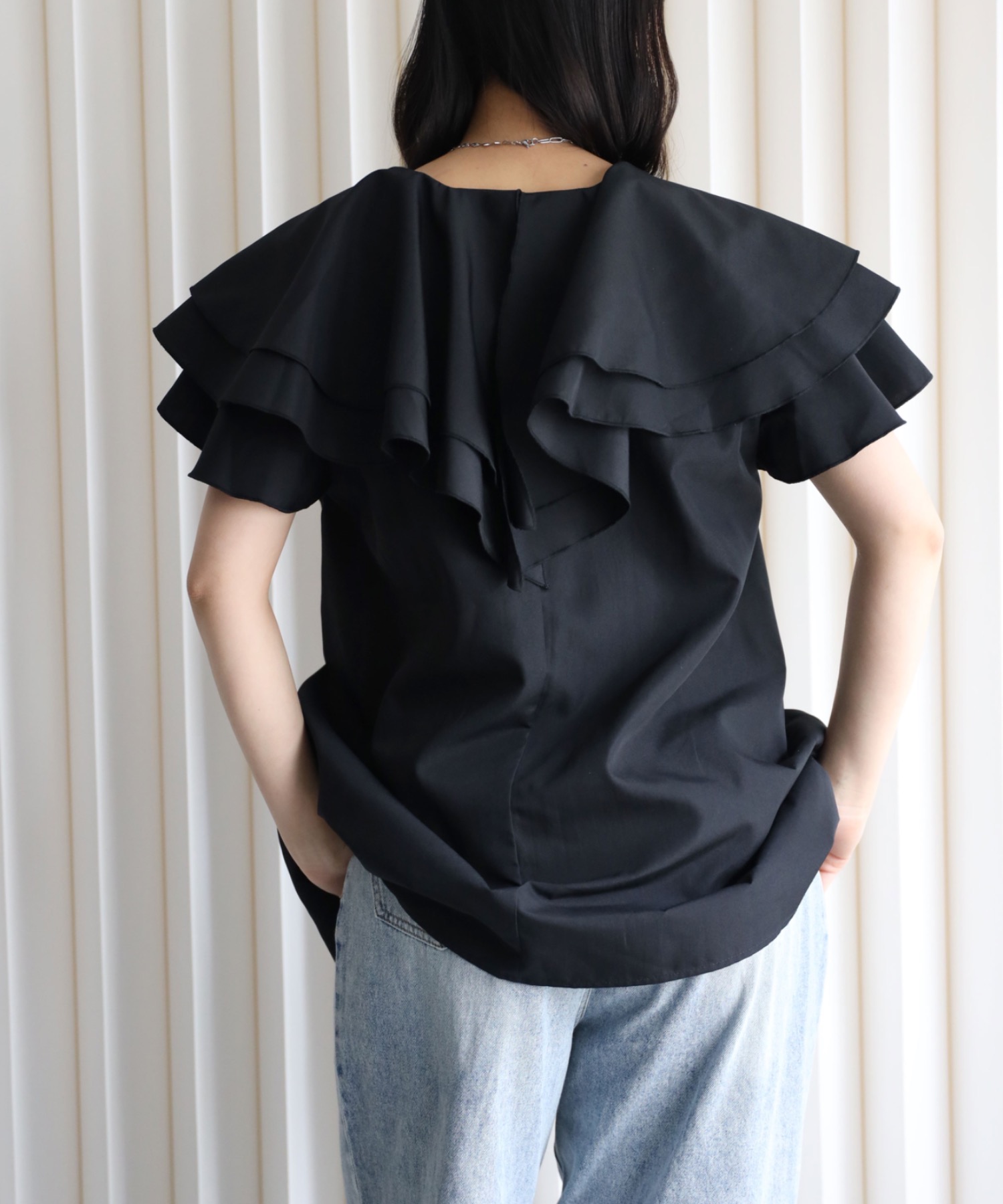 model：164cm. 着用サイズ：FREE