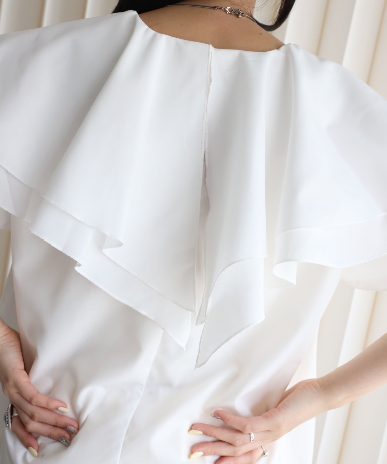 model：164cm. 着用サイズ：FREE