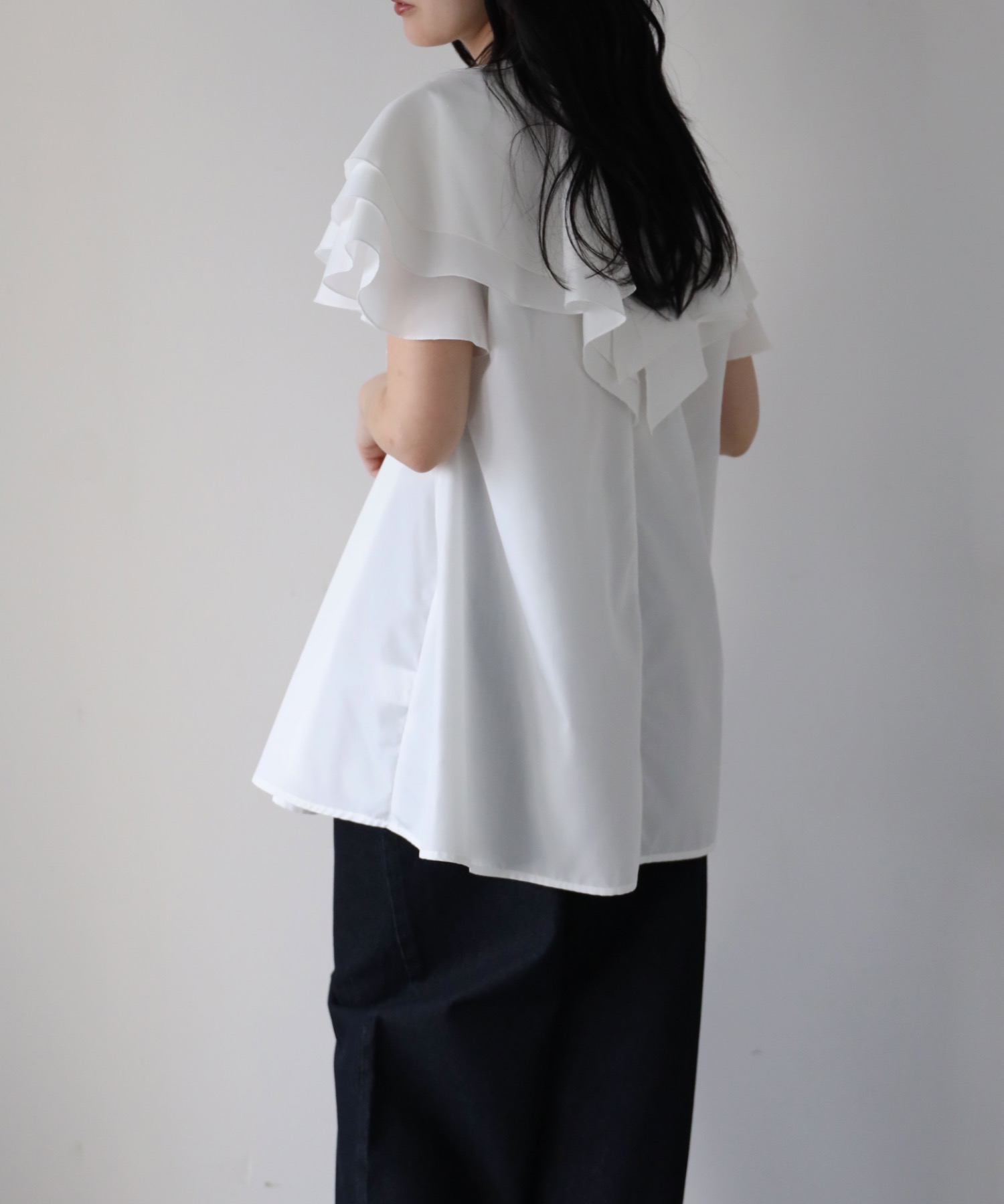 model：164cm. 着用サイズ：FREE
