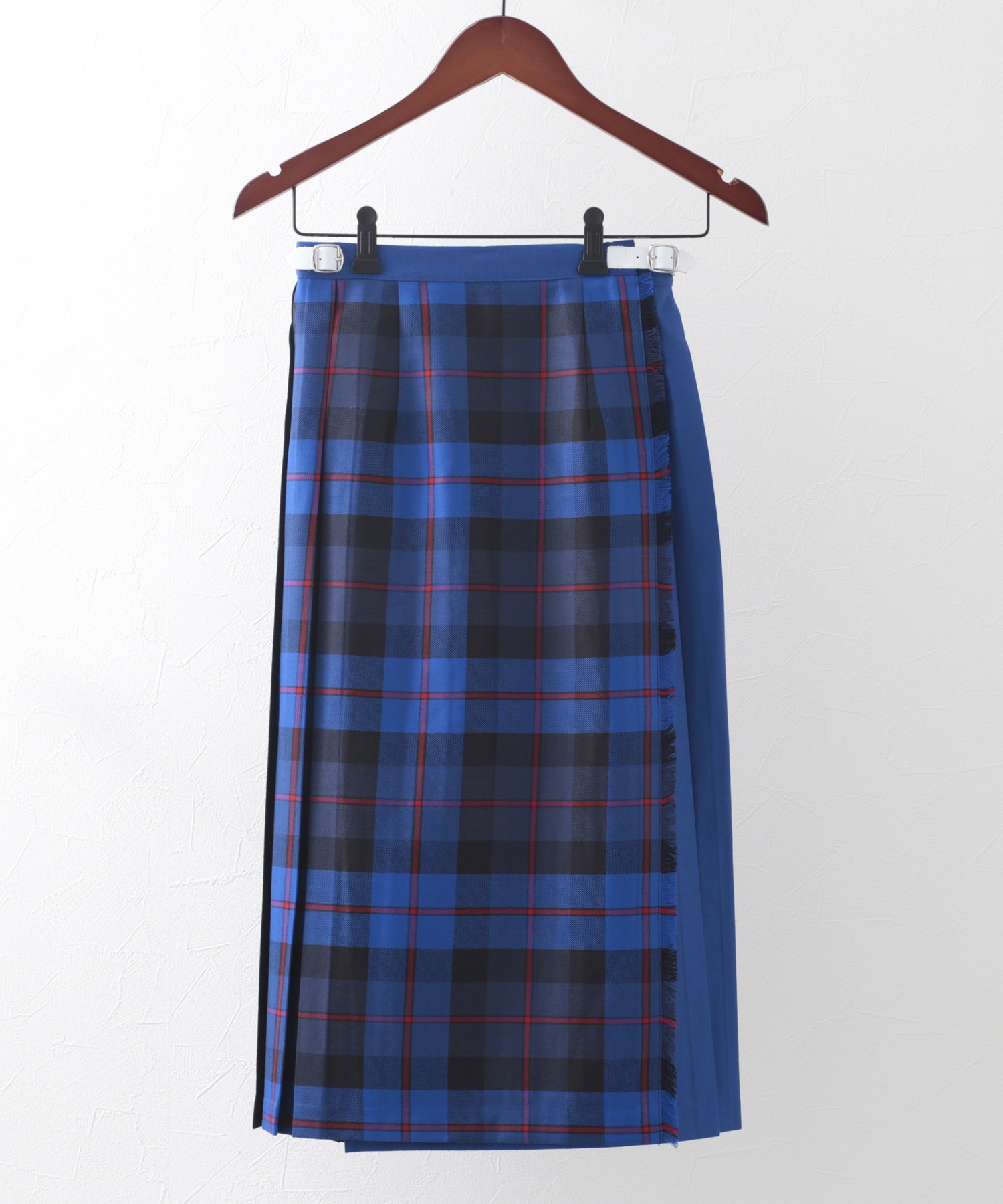 O'NEIL OF DUBLIN スカート 別注 O'Neil of Dublin パッチワーク ウーステッドウール キルト