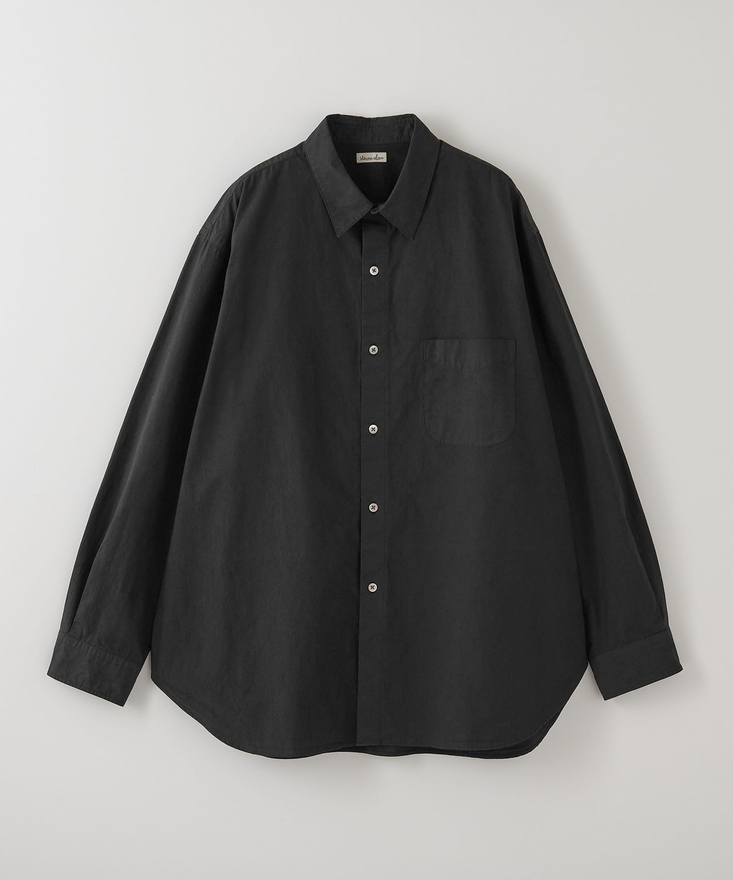 steven alan 長袖シャツ S グレー系チェック⭐︎杉咲花さん着用