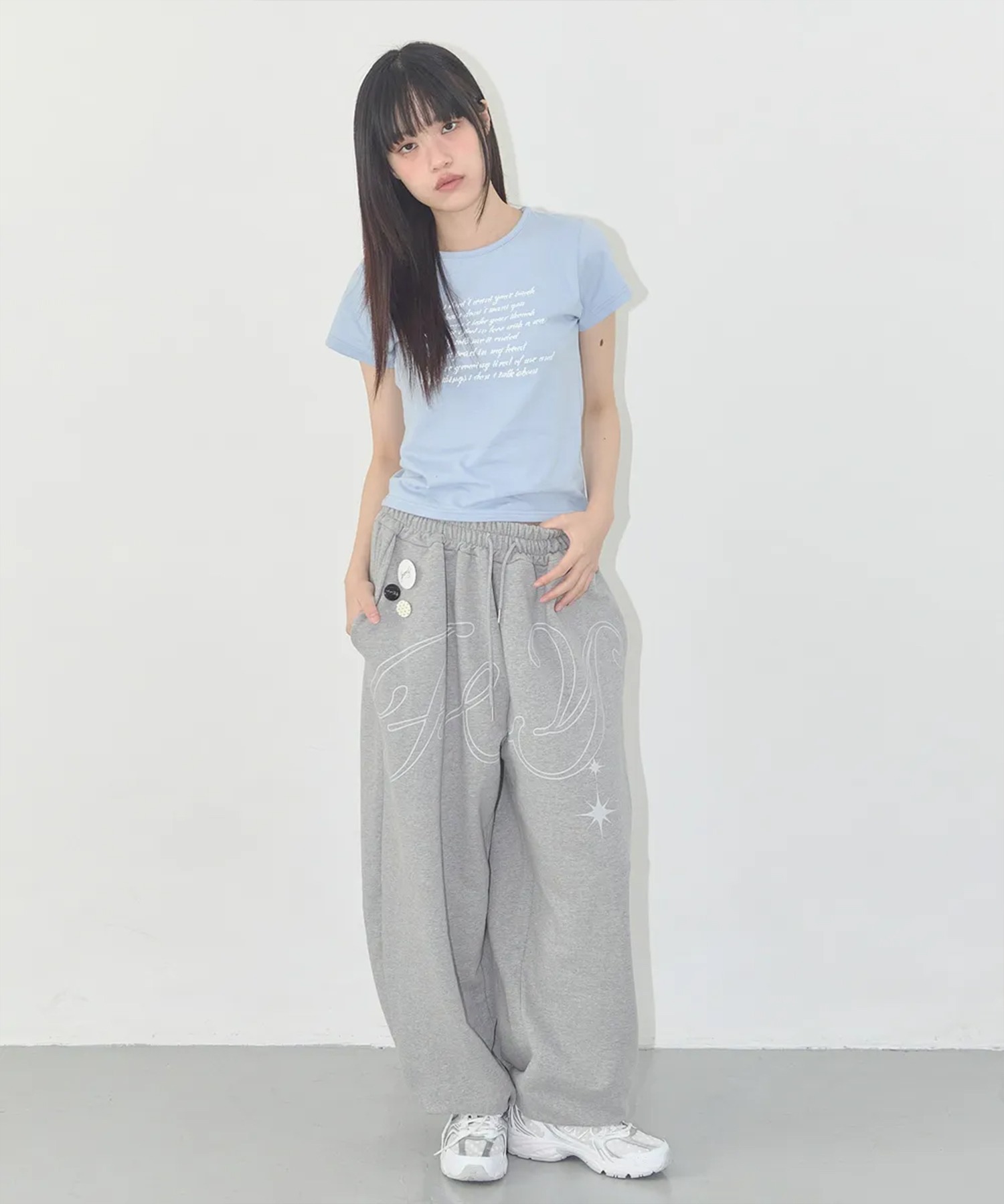 FANCY CLUB　エンゼルクロップT FANCY CLUB】ANGEL MARK CROP TEE / 【ファンシークラブ