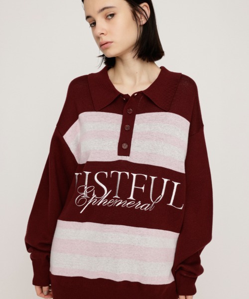 Front Logo Polo Tops — поло с лого спереди, осенне‑зимняя коллекция