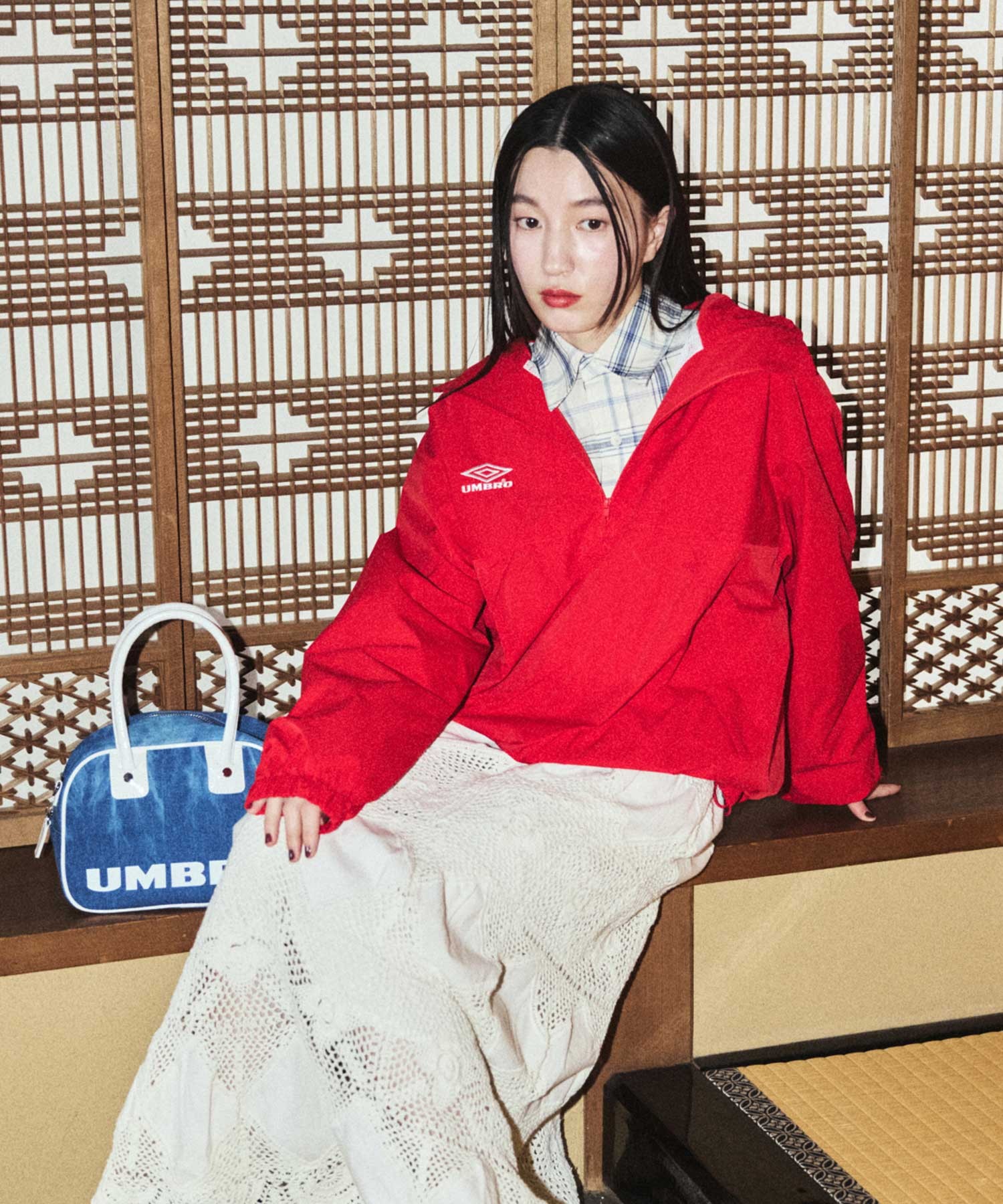 UMBRO × FREAK'S STORE/アンブロ 別注 Anorak Parka/別注 アノラック