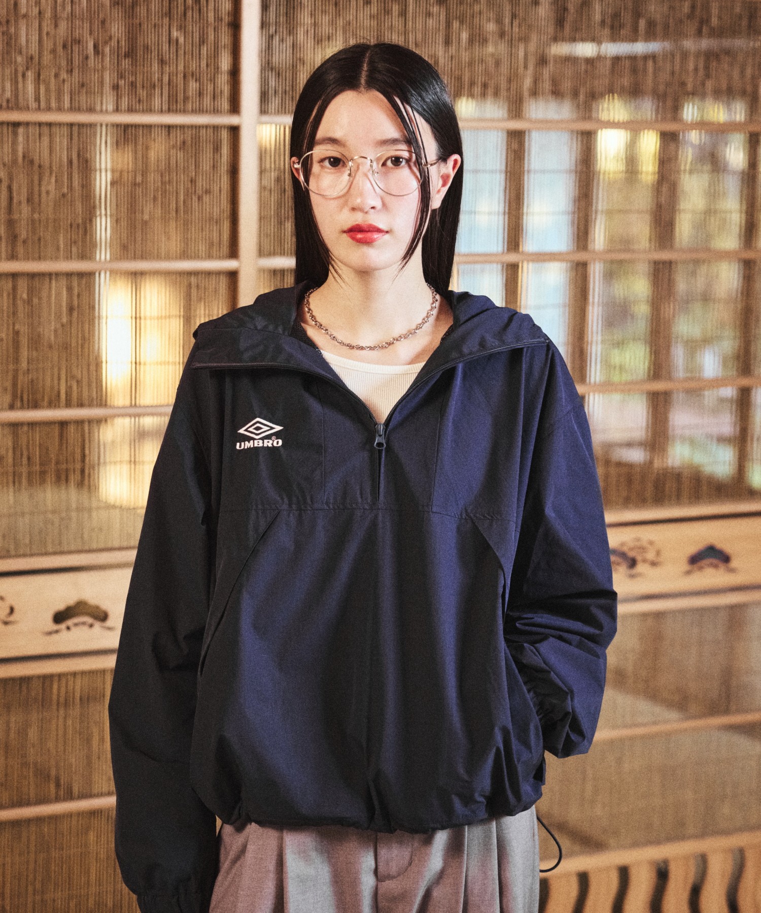 UMBRO × FREAK'S STORE/アンブロ 別注 Anorak Parka/別注 アノラック