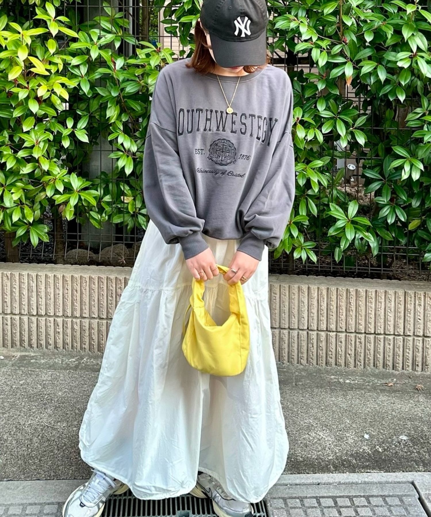 model：H161 着用サイズ：FREE