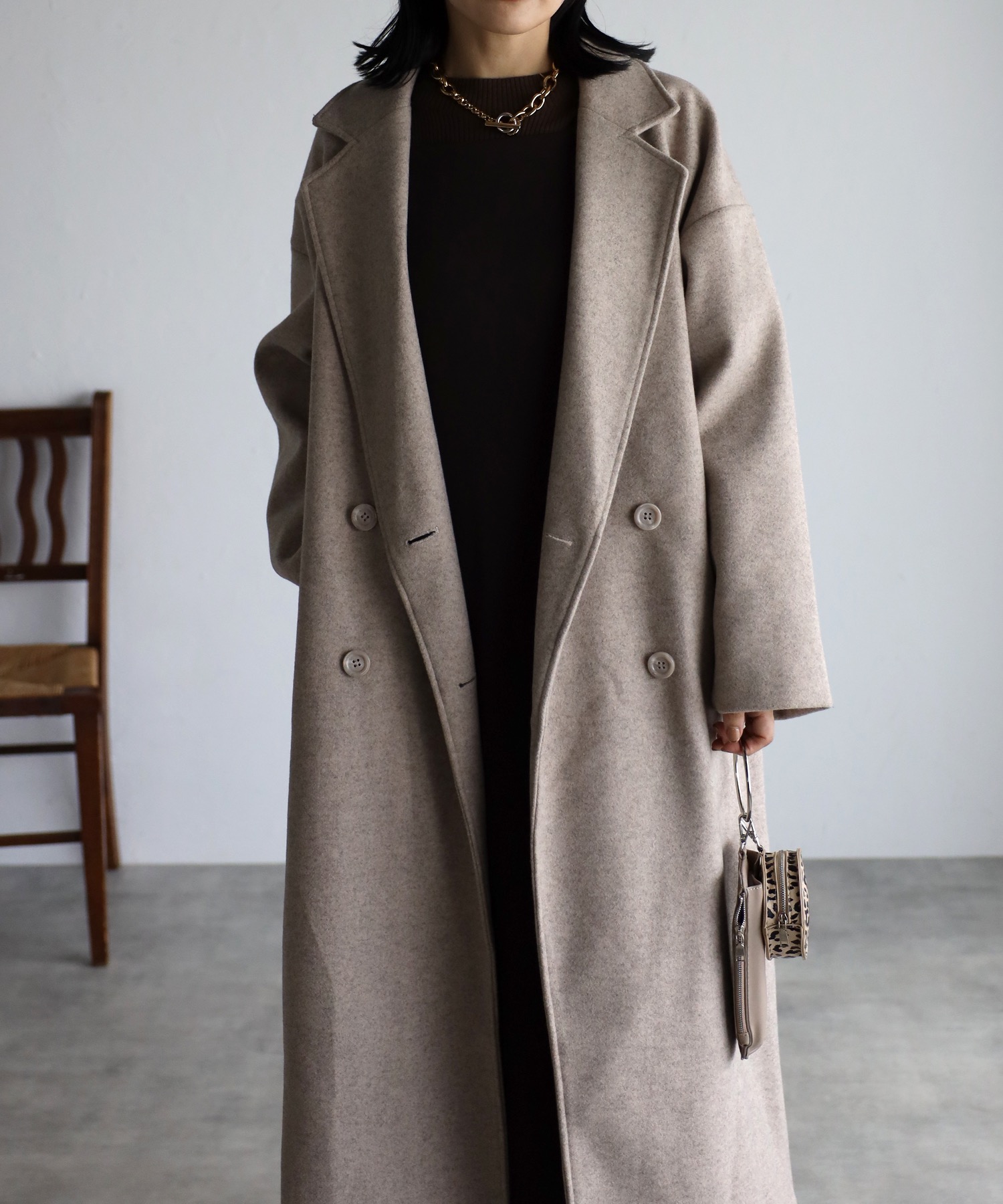 model : 156cm 着用サイズ : FREE