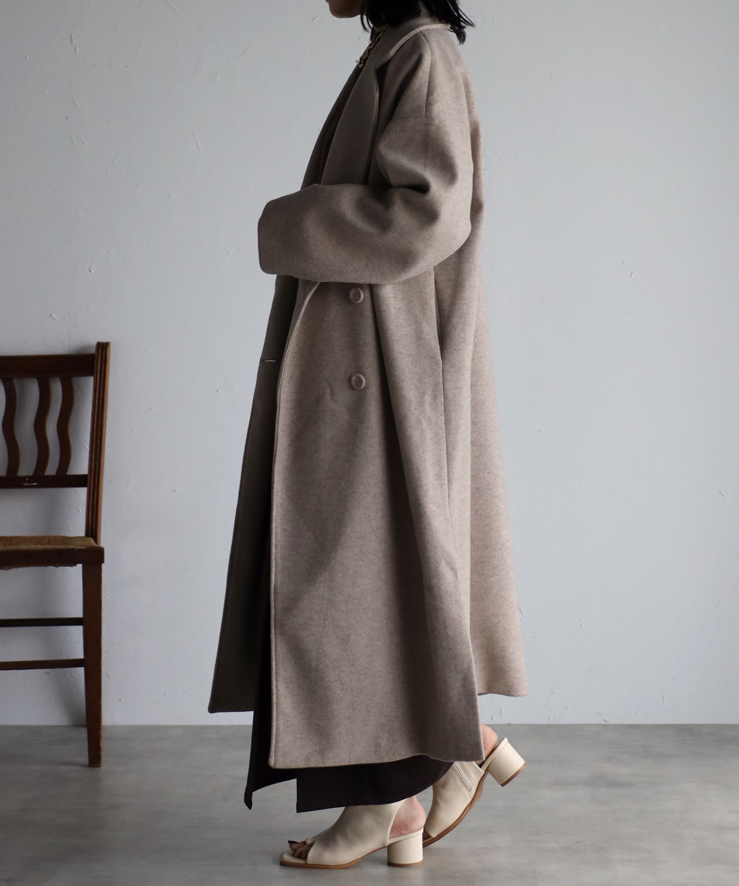 model : 162cm 着用サイズ : FREE