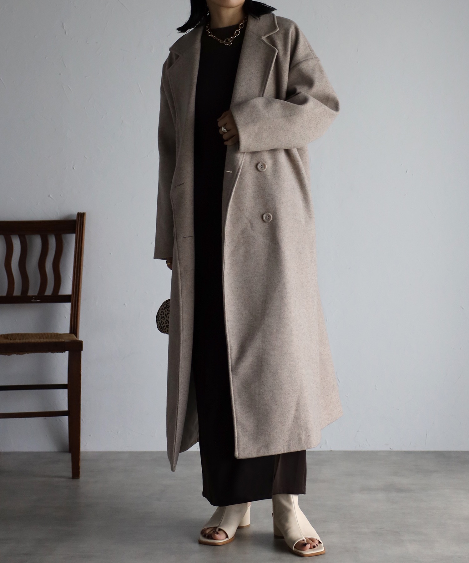 model : 162cm 着用サイズ : FREE