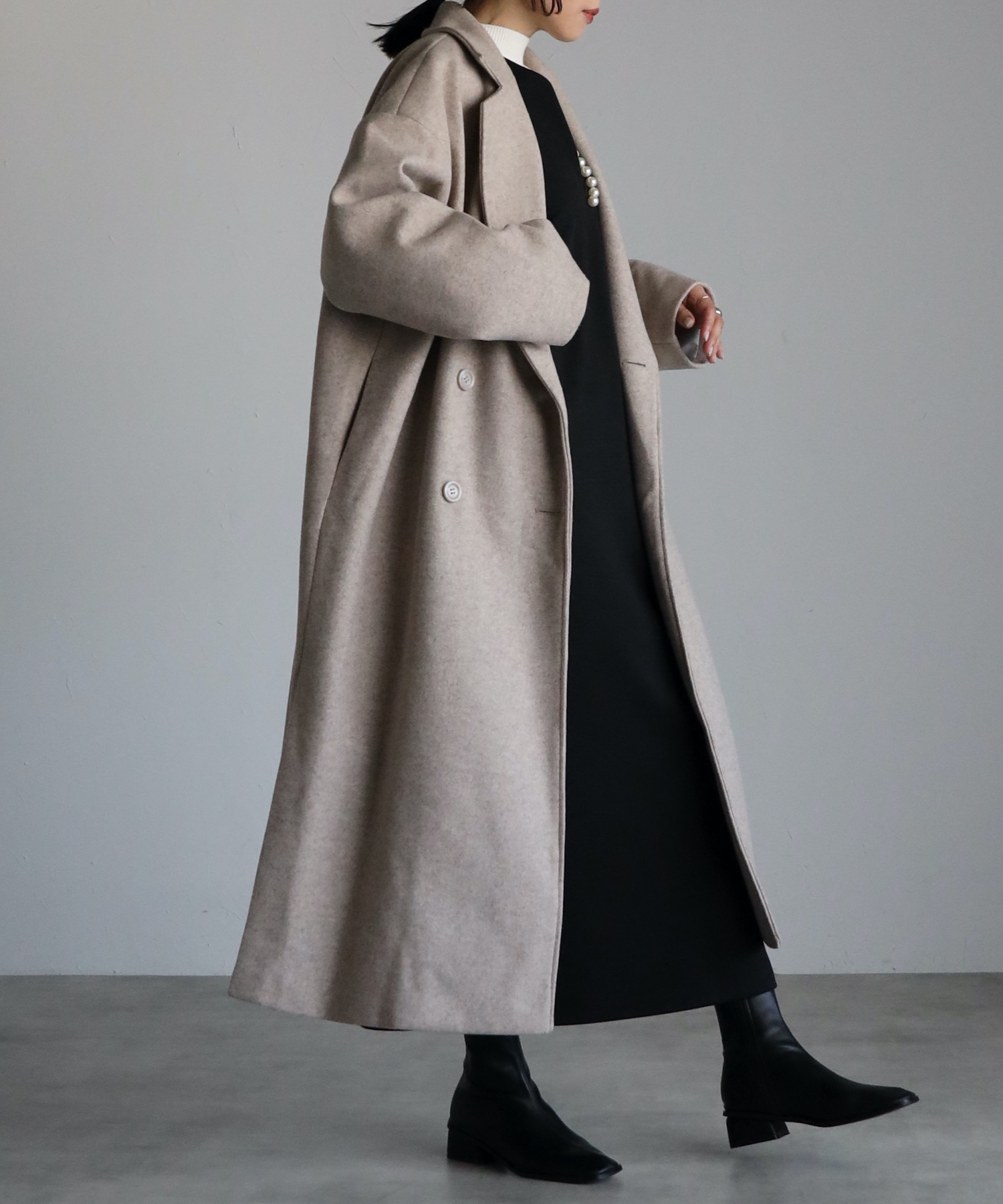 model : 162cm 着用サイズ : FREE