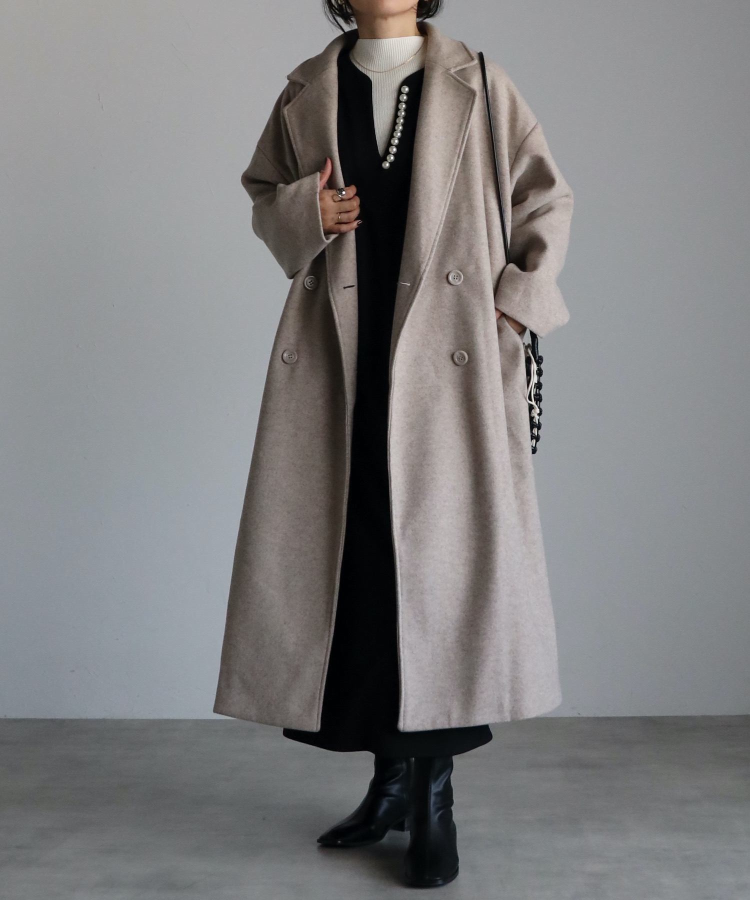 model : 162cm 着用サイズ : FREE