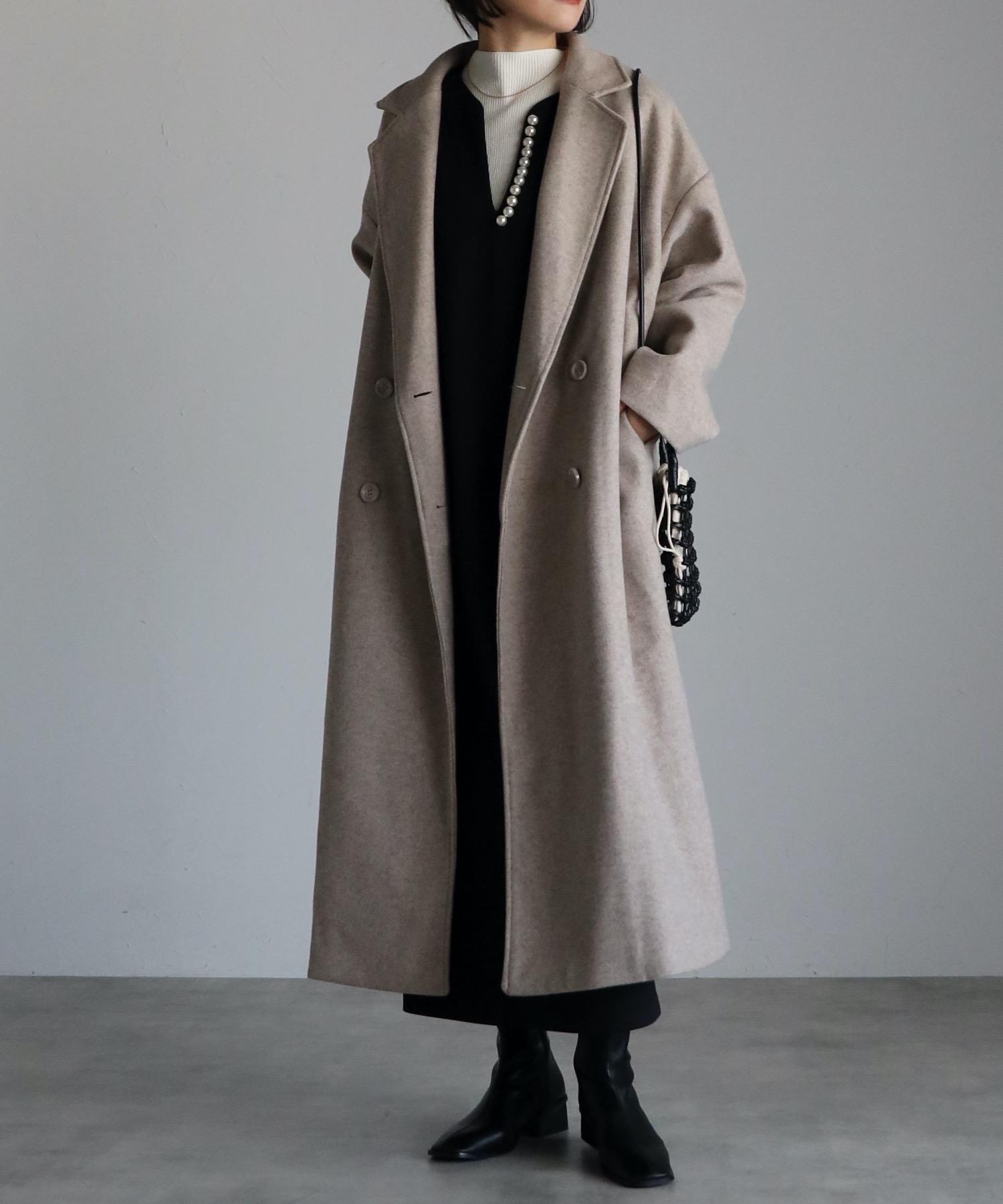 model : 162cm 着用サイズ : FREE