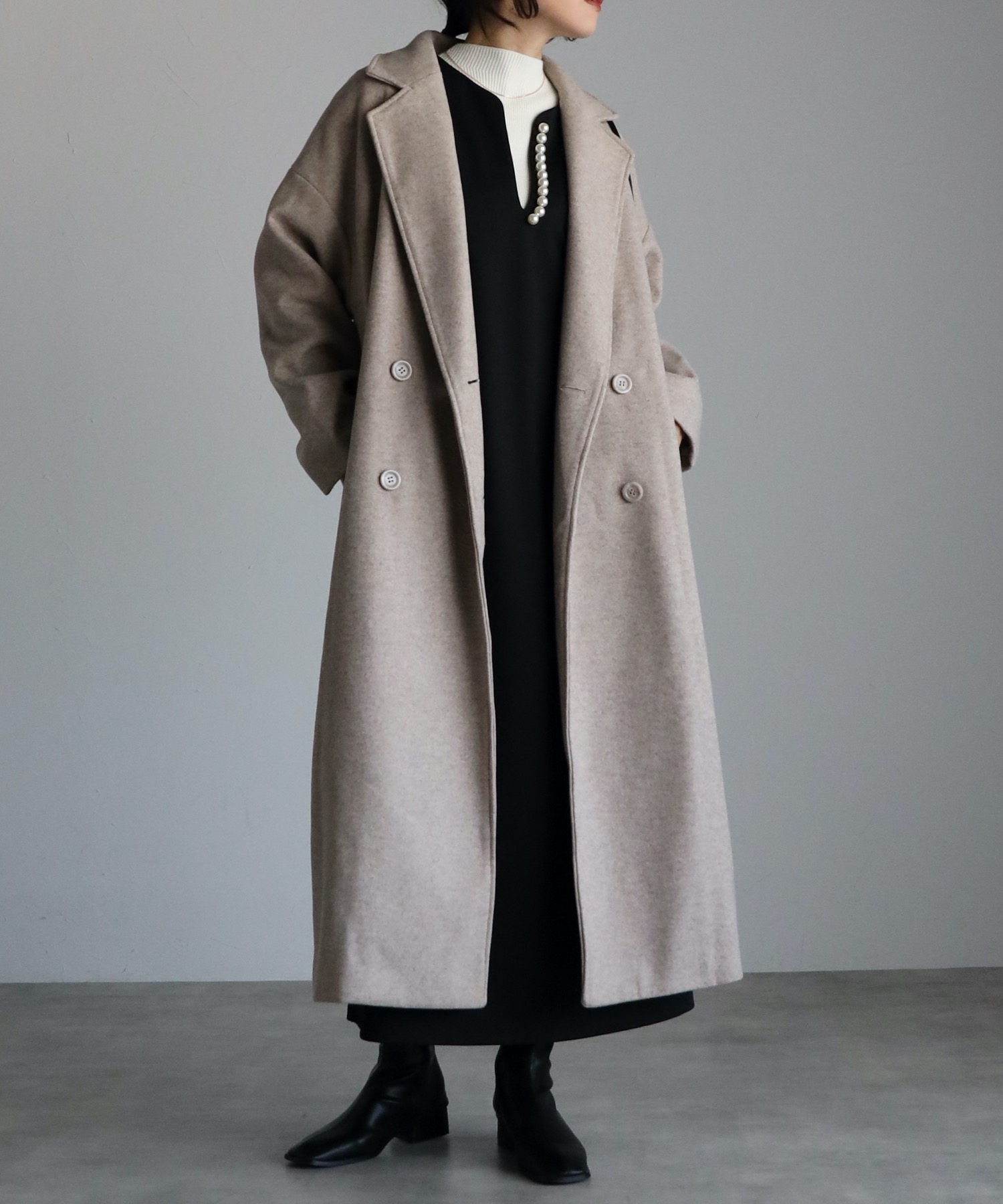 model : 162cm 着用サイズ : FREE