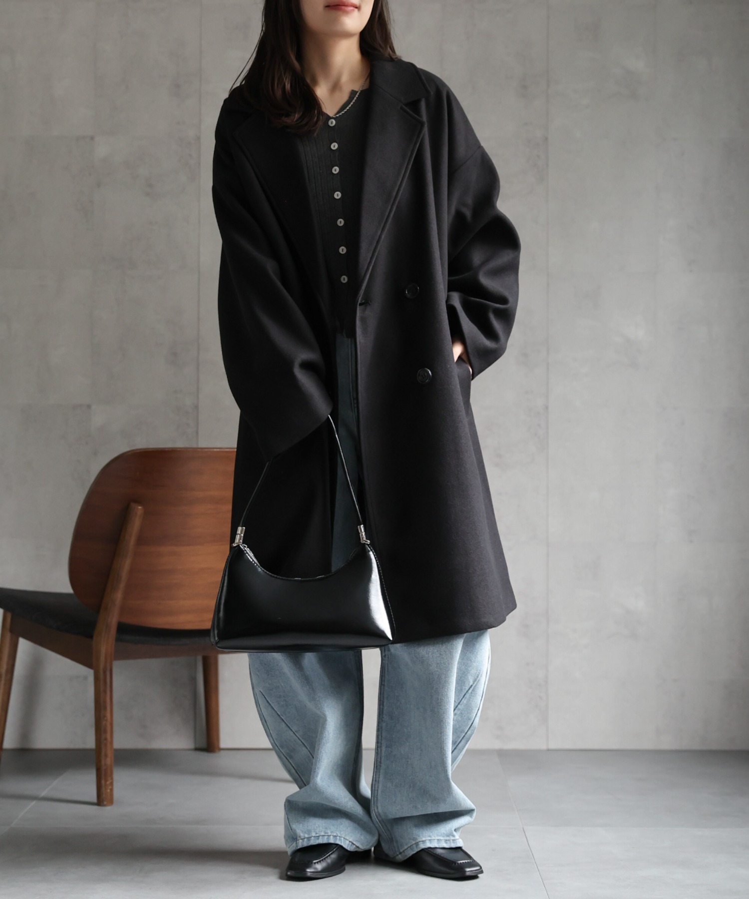 model :  156cm 着用サイズ : MEDIUM