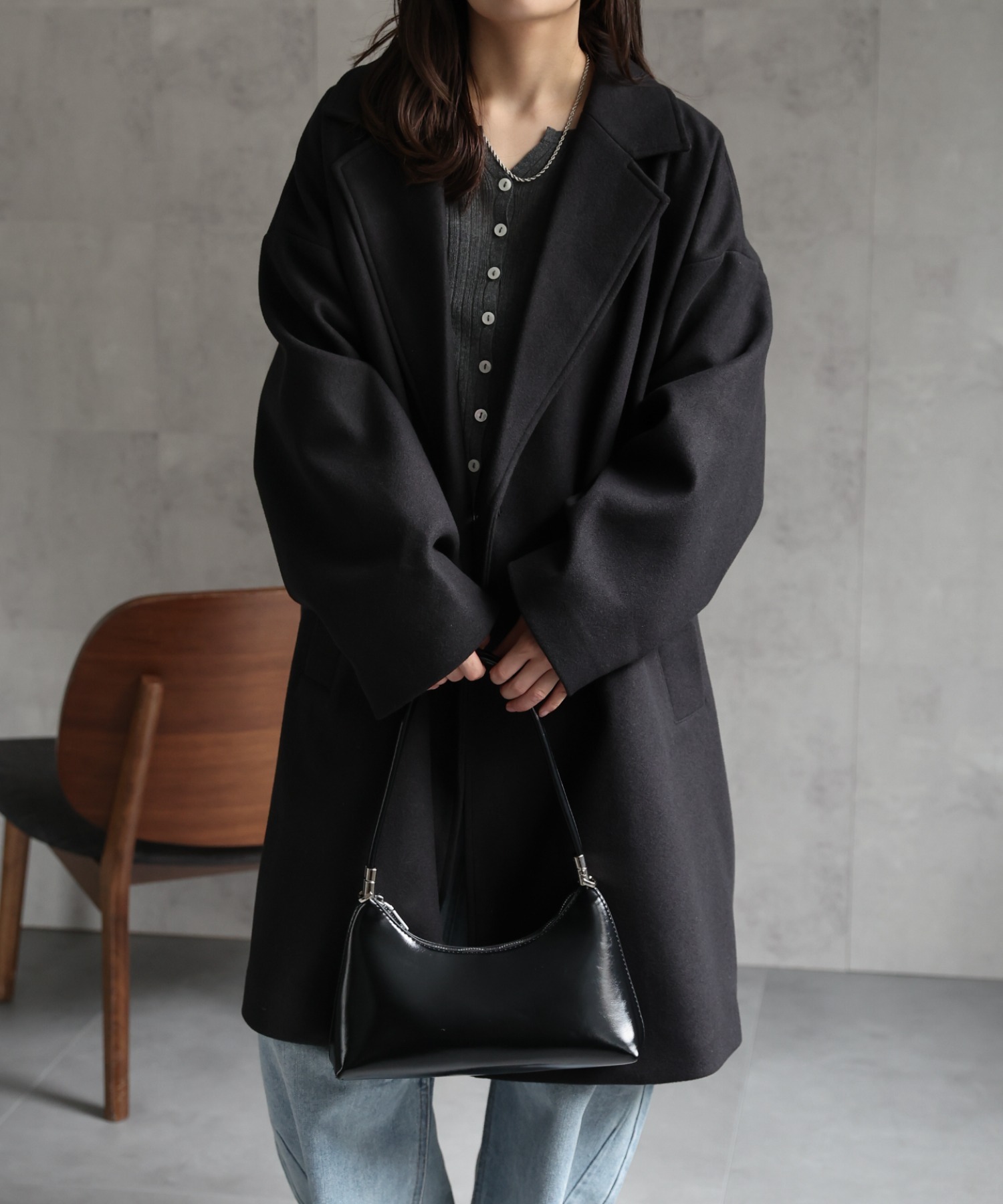 model :  156cm 着用サイズ : MEDIUM