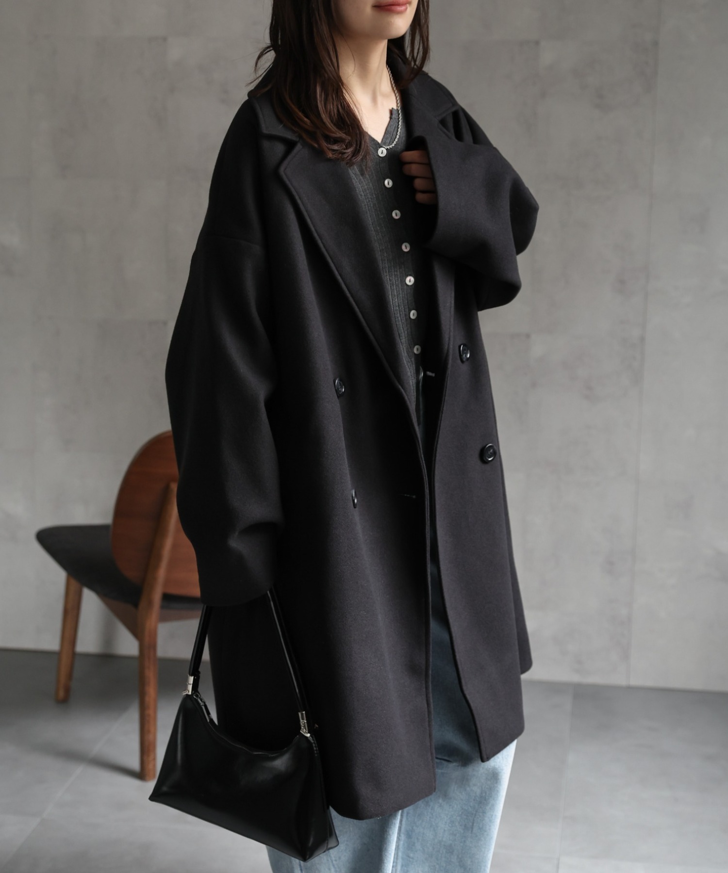 model :  156cm 着用サイズ : MEDIUM
