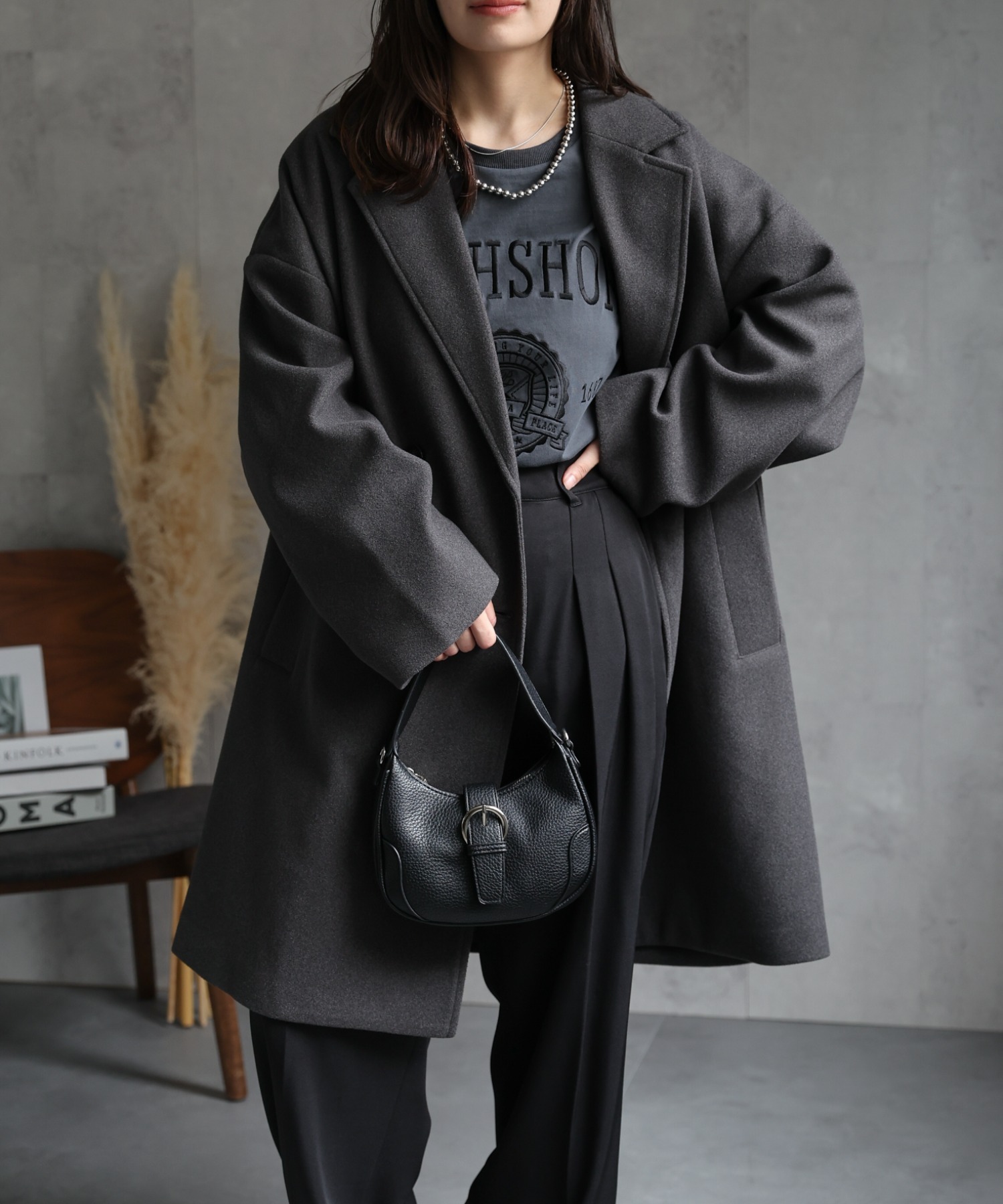 model :  156cm 着用サイズ : MEDIUM