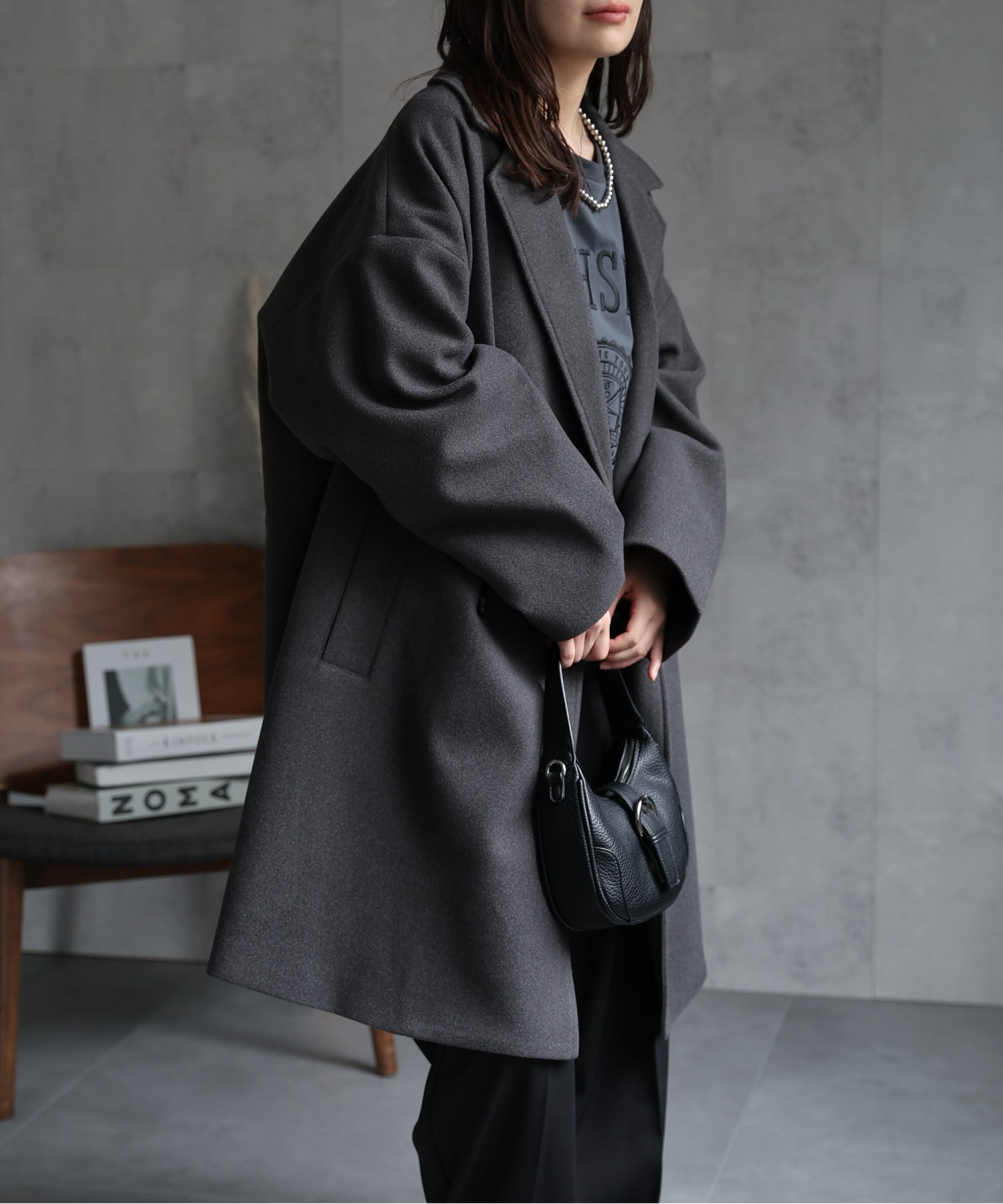 model :  156cm 着用サイズ : MEDIUM