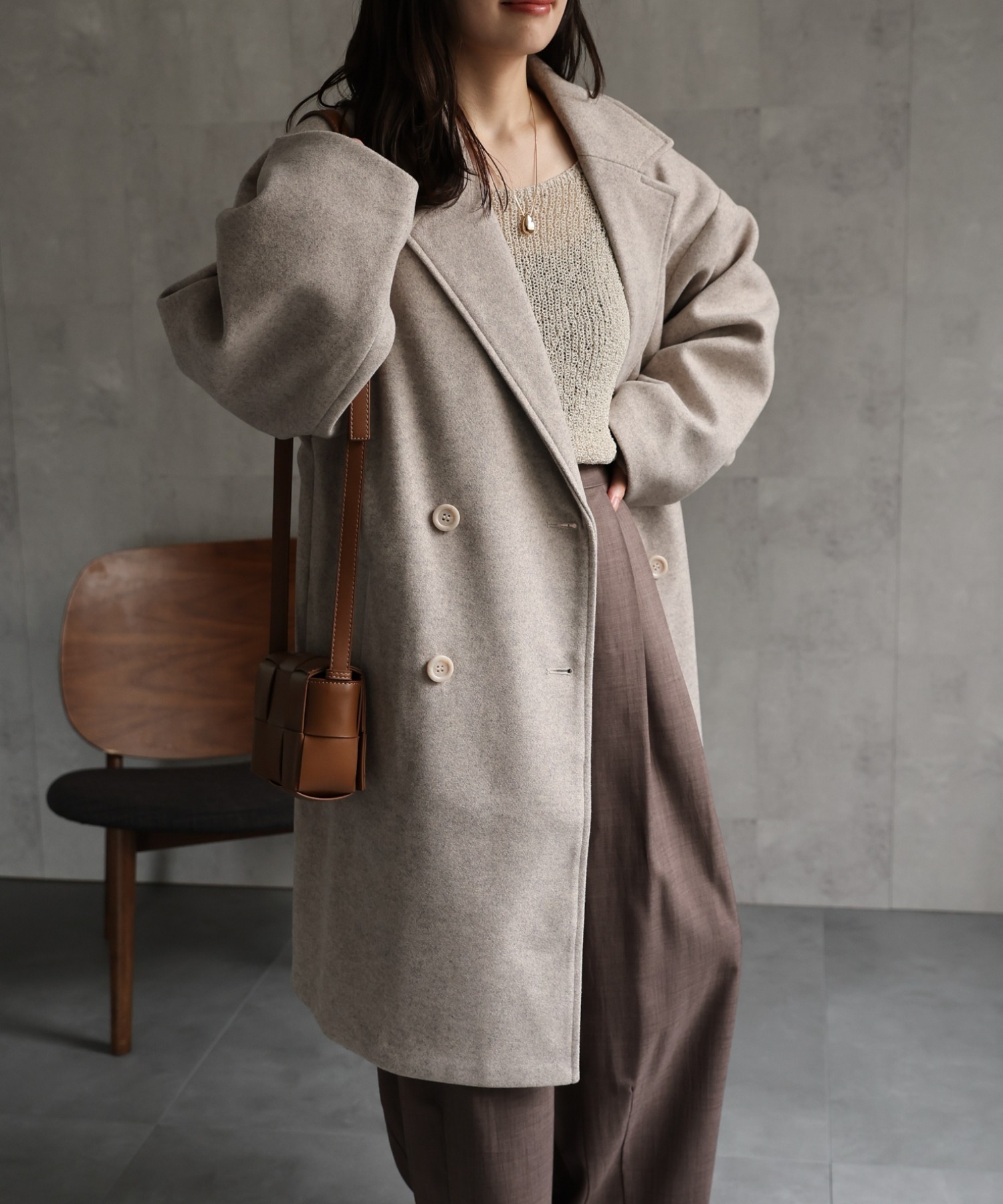 model :  156cm 着用サイズ : MEDIUM