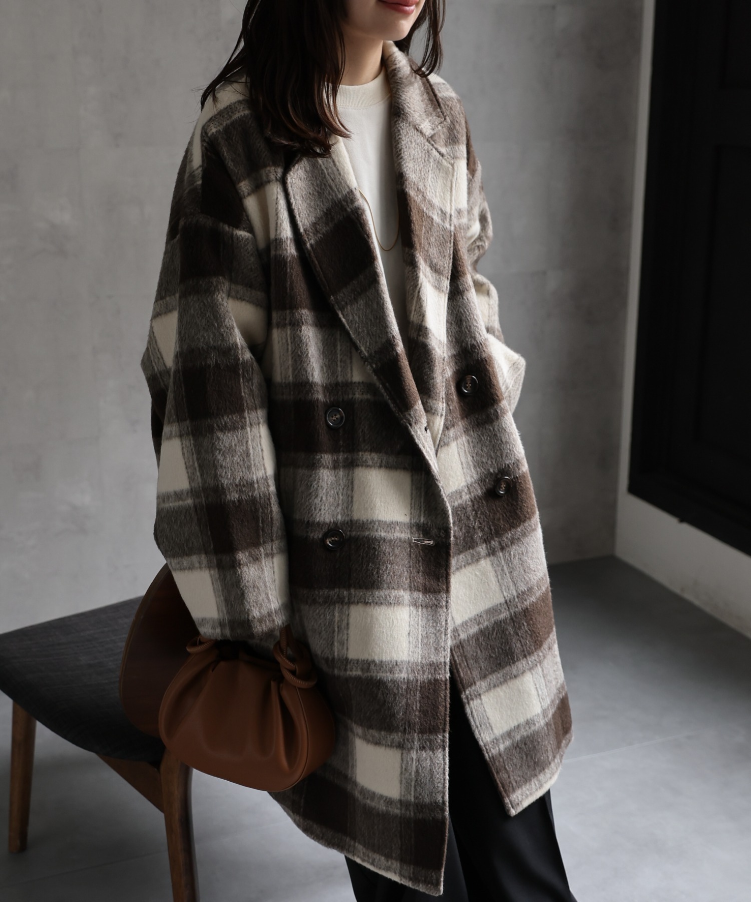 model :  156cm 着用サイズ : MEDIUM