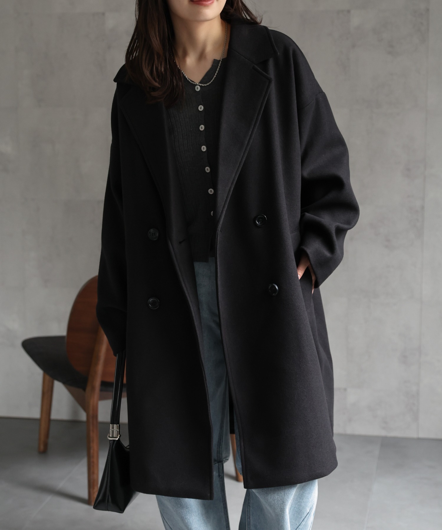 model :  156cm 着用サイズ : MEDIUM