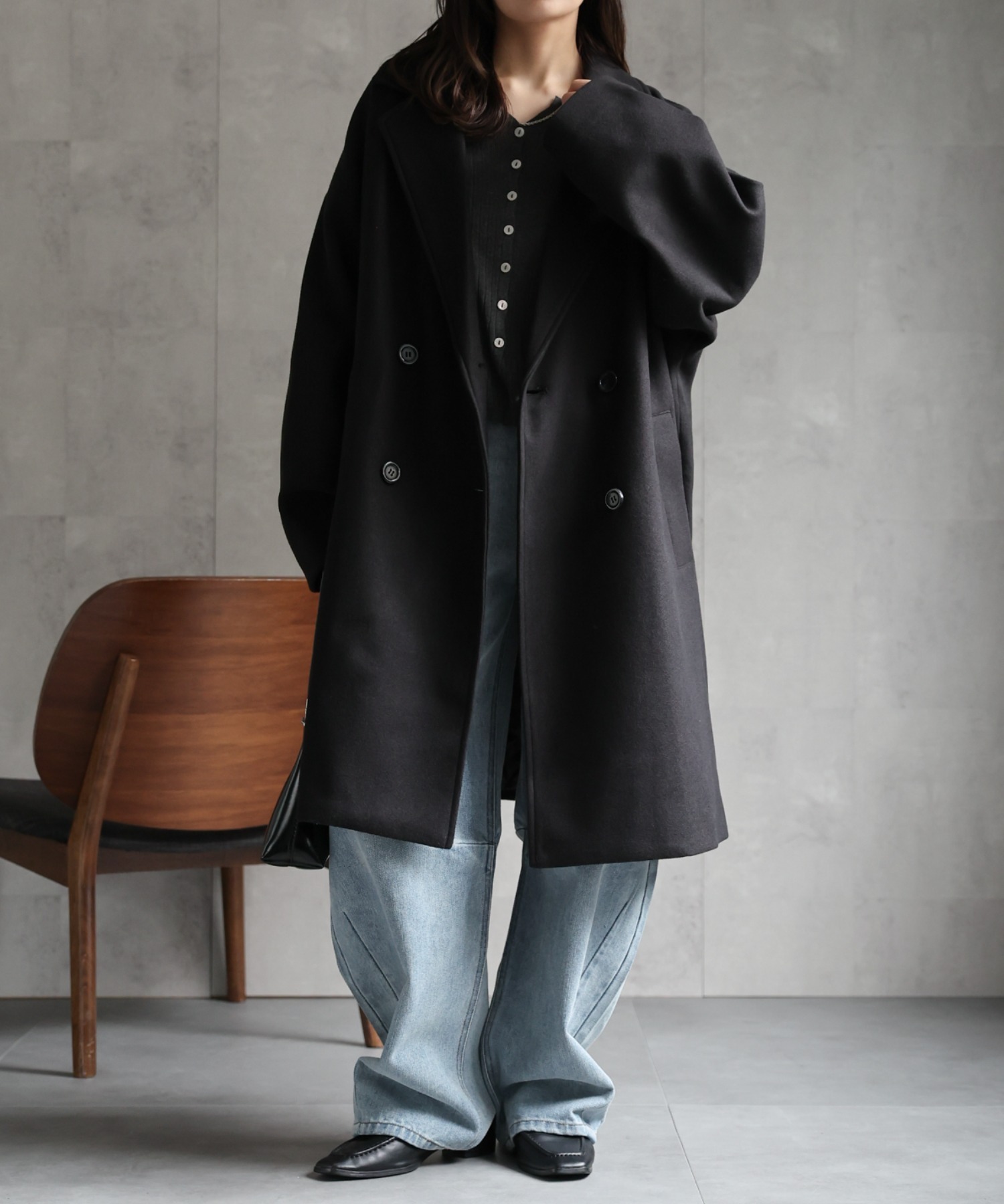 model :  156cm 着用サイズ : MEDIUM