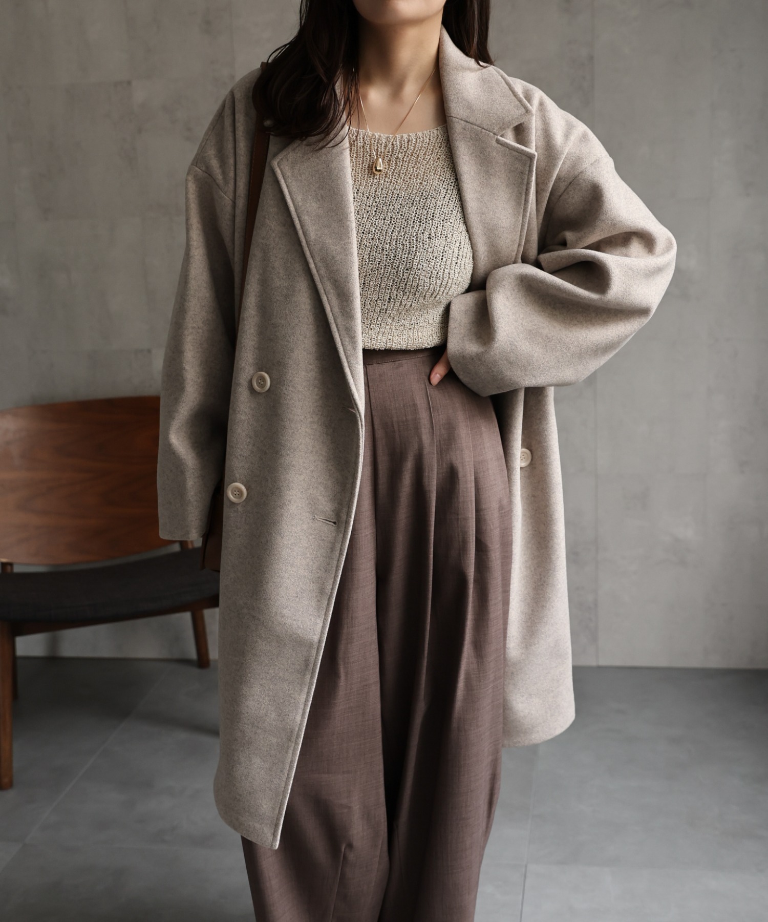 model :  156cm 着用サイズ : MEDIUM