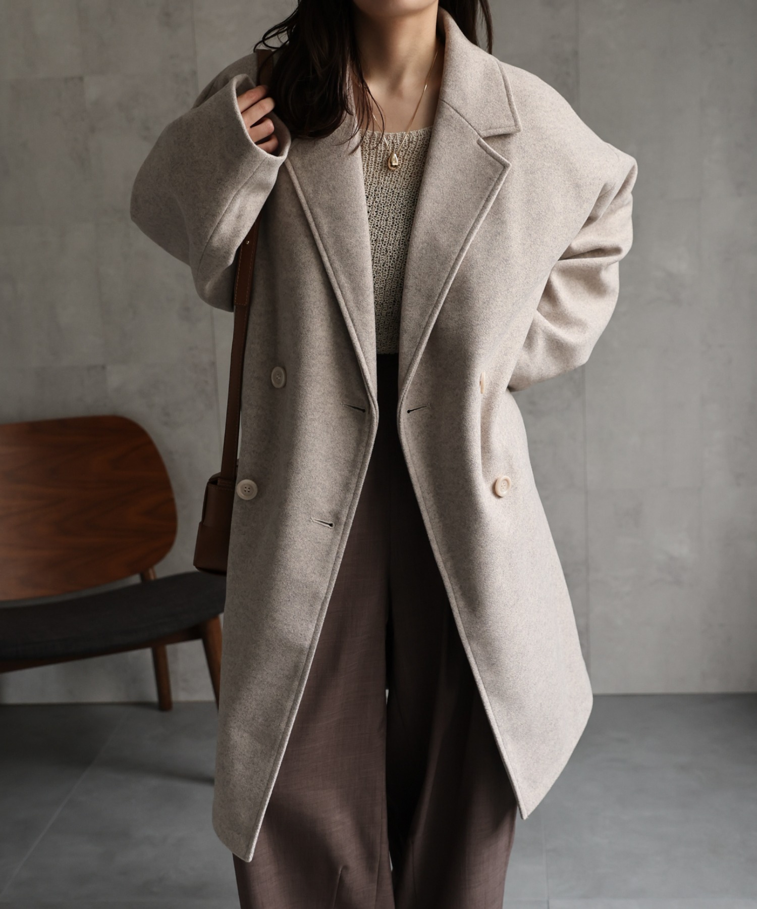 model :  156cm 着用サイズ : MEDIUM
