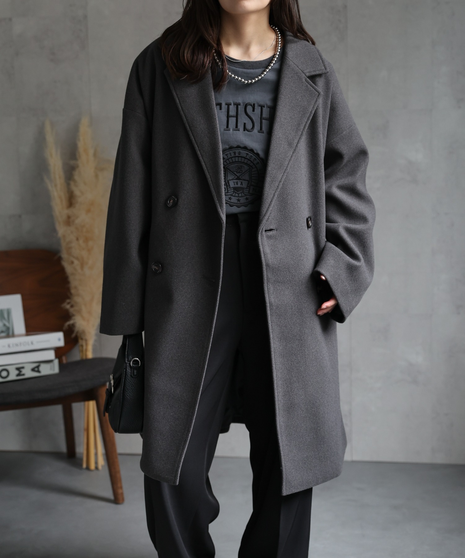model :  156cm 着用サイズ : MEDIUM