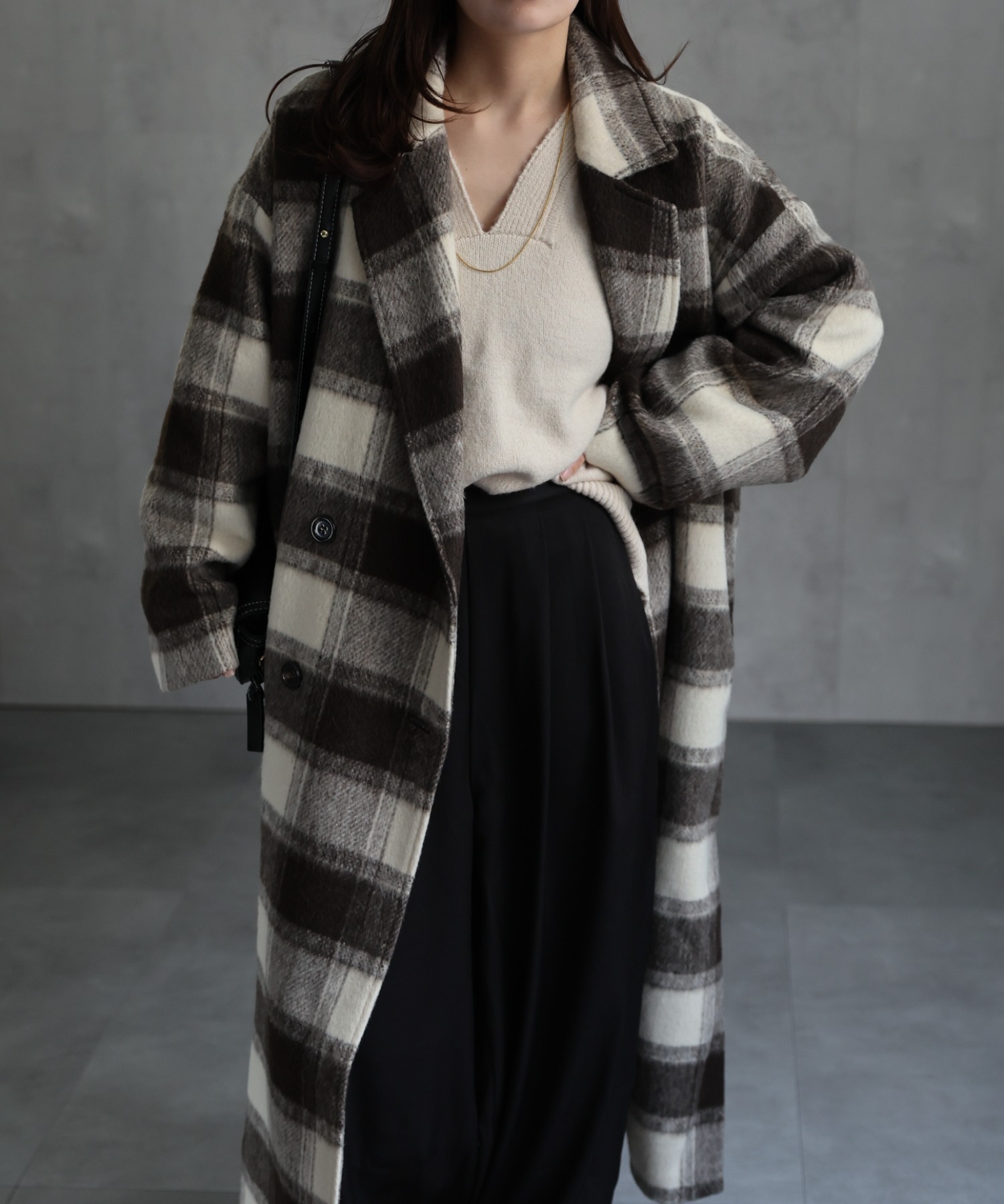 model :  156cm 着用サイズ : FREE