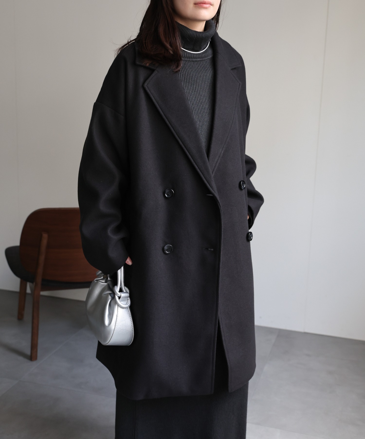 model :  156cm 着用サイズ : FREE