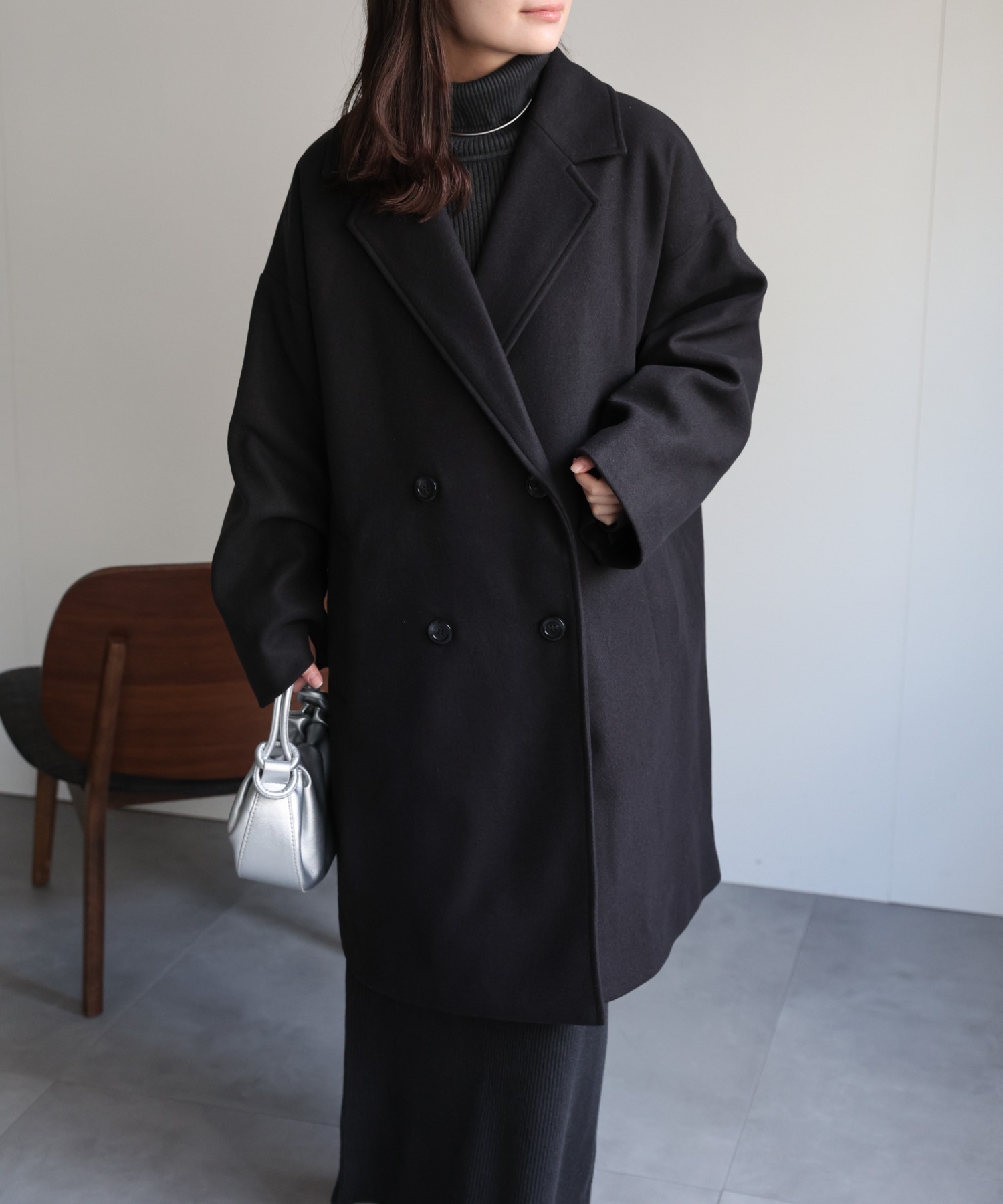 model :  156cm 着用サイズ : FREE