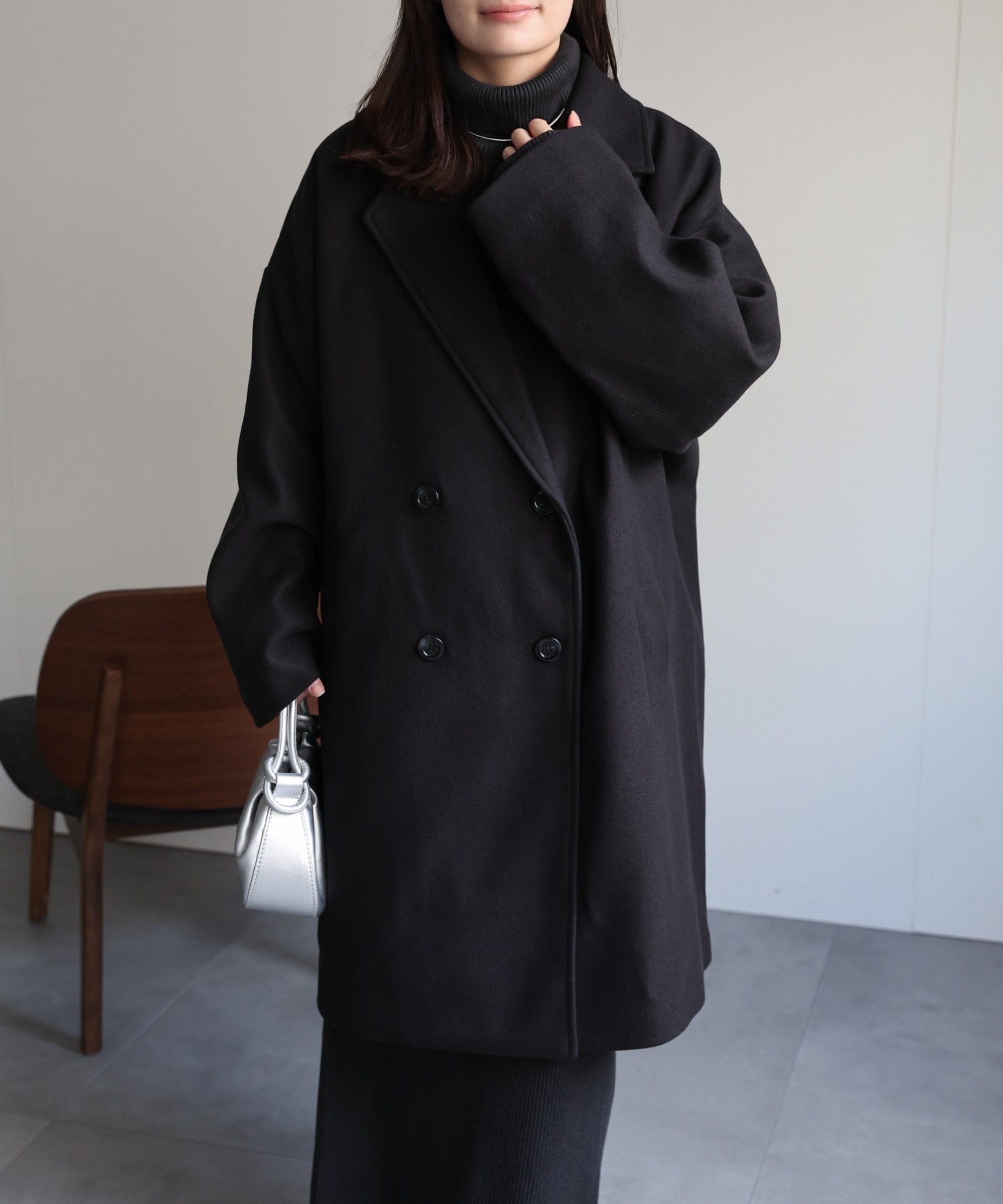 model :  156cm 着用サイズ : FREE