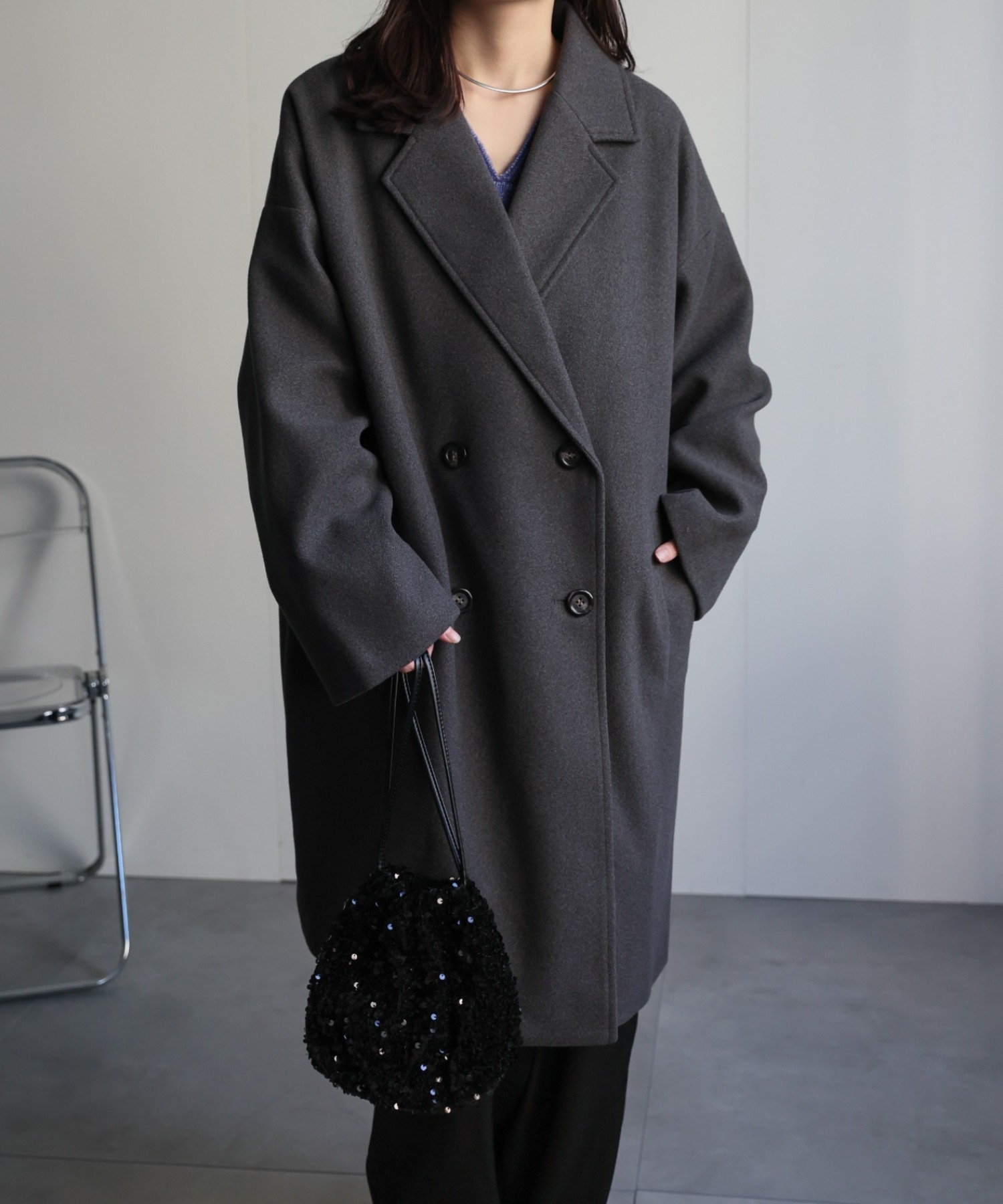 model :  156cm 着用サイズ : FREE