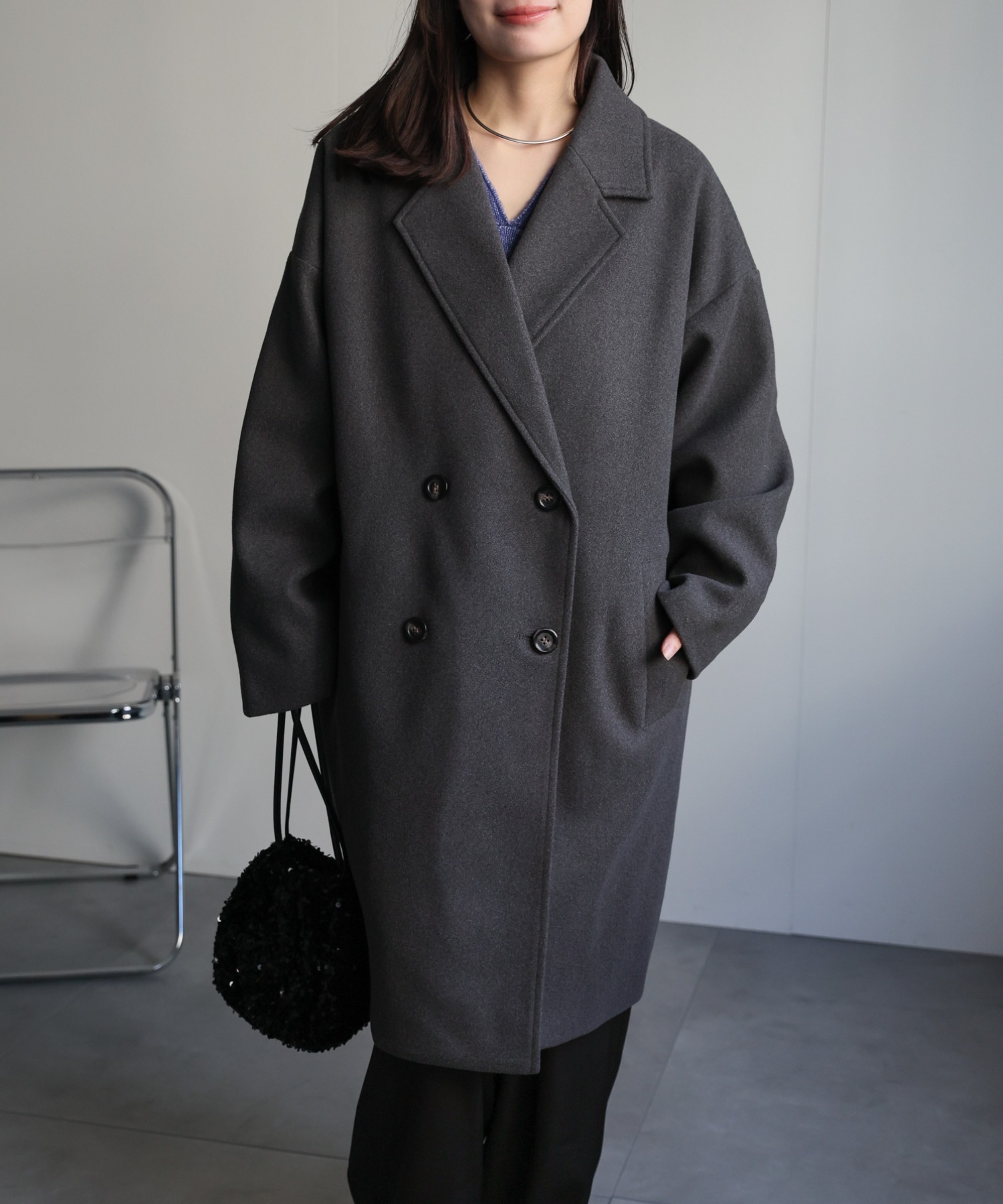 model :  156cm 着用サイズ : FREE